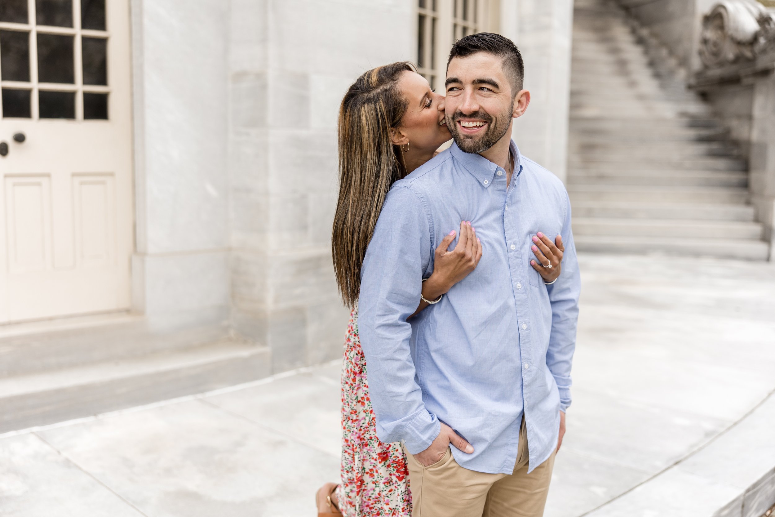 Old City Engagement Photographer
