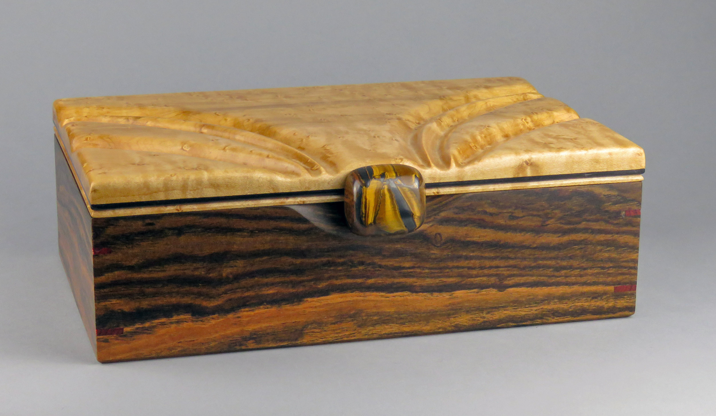 Tiger Eye Jewelry Box: SOLD 