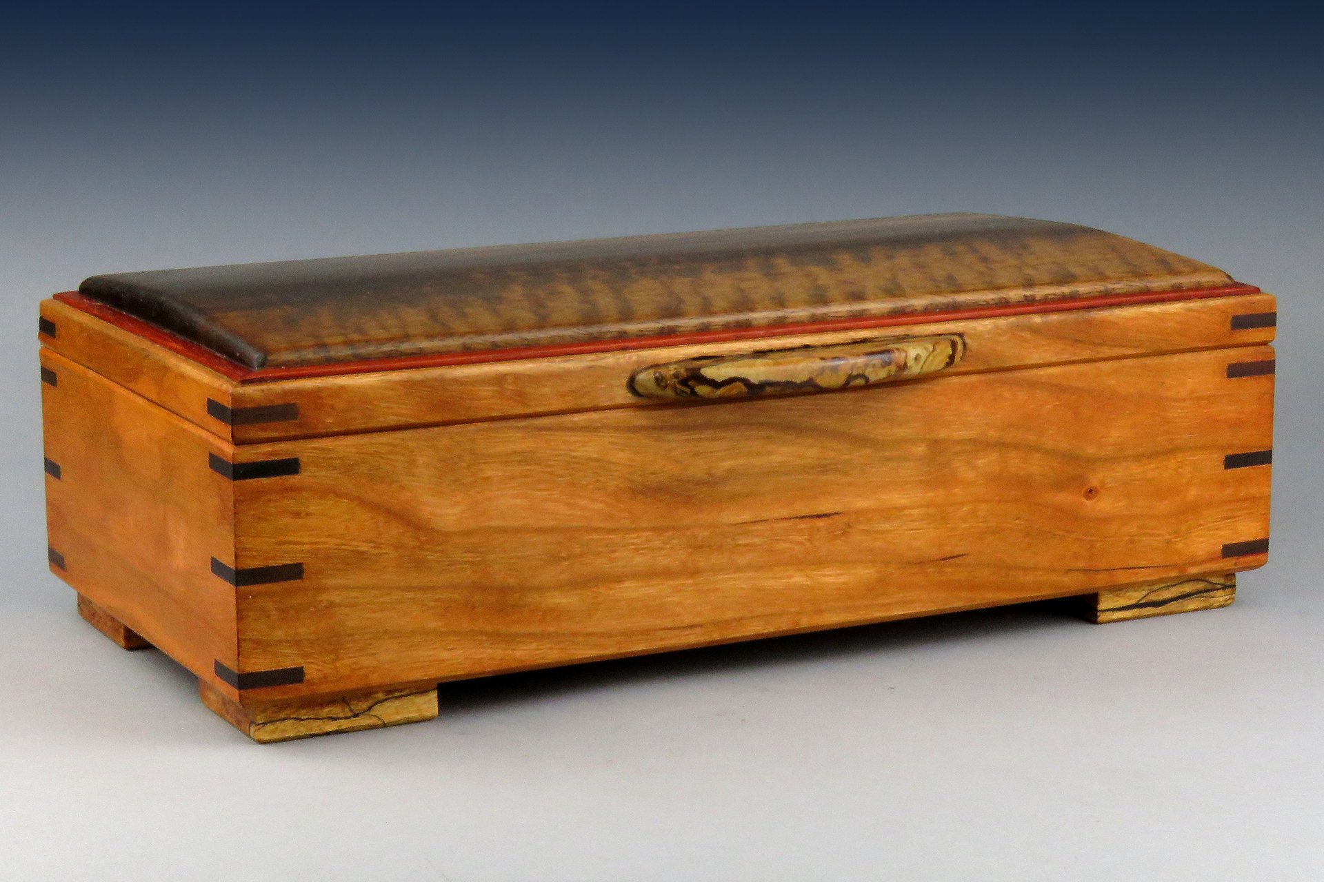 Walnut and Sandstone Jewelry Box: SOLD