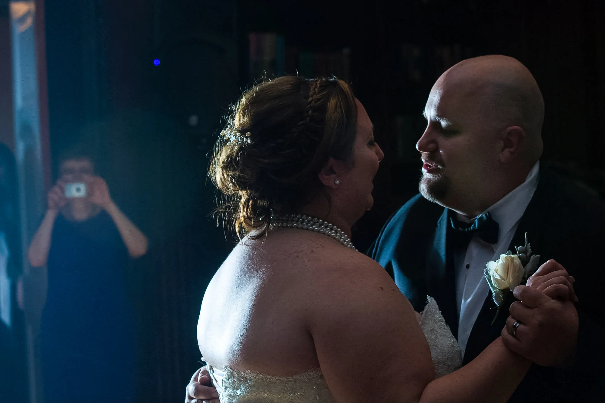 The first dance as husband and wife.
