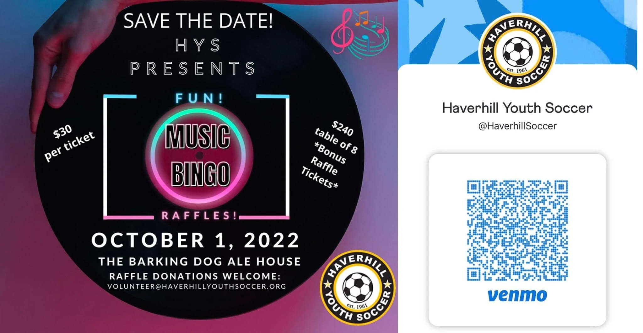 Rock and Roll Bingo: Oct 1!