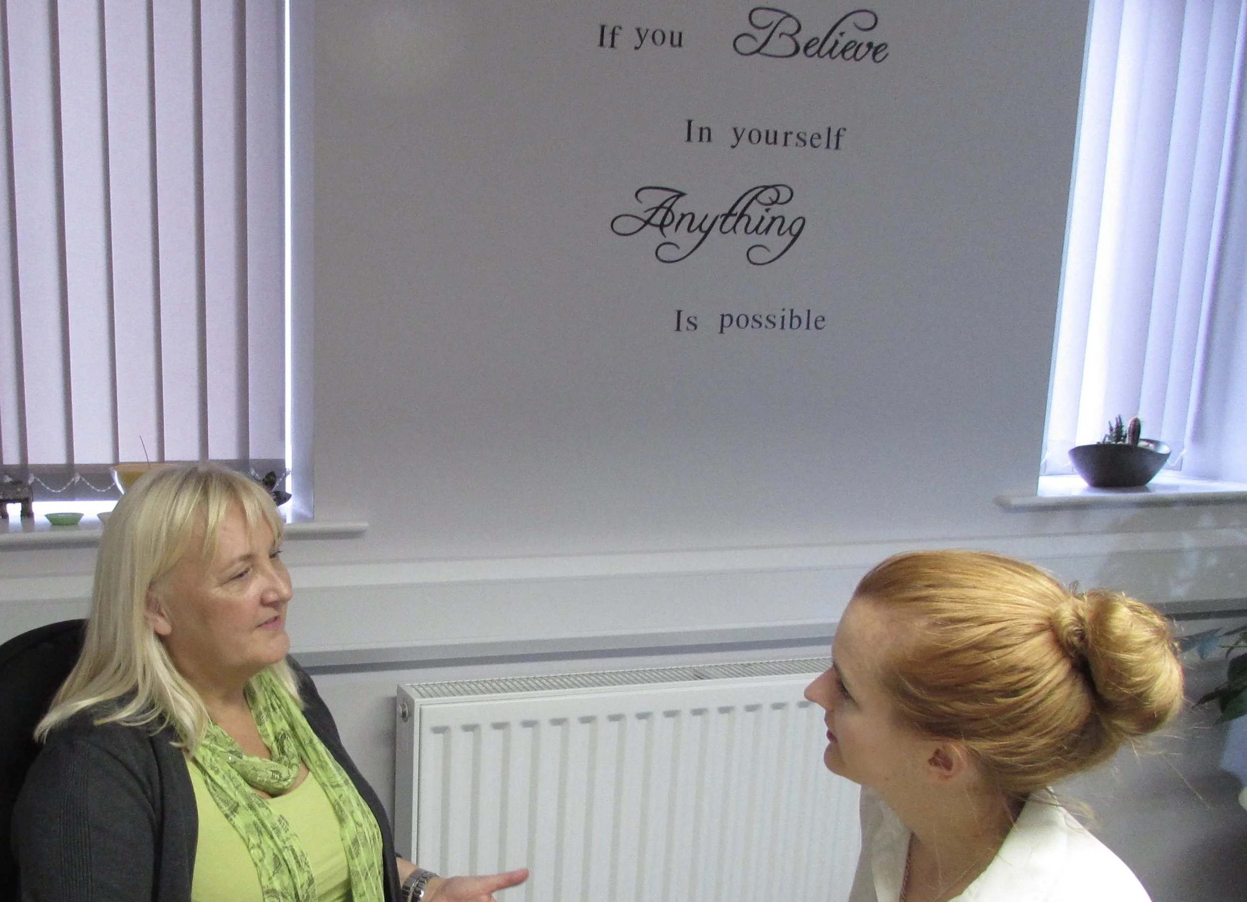 Inspirational session at a co-working day