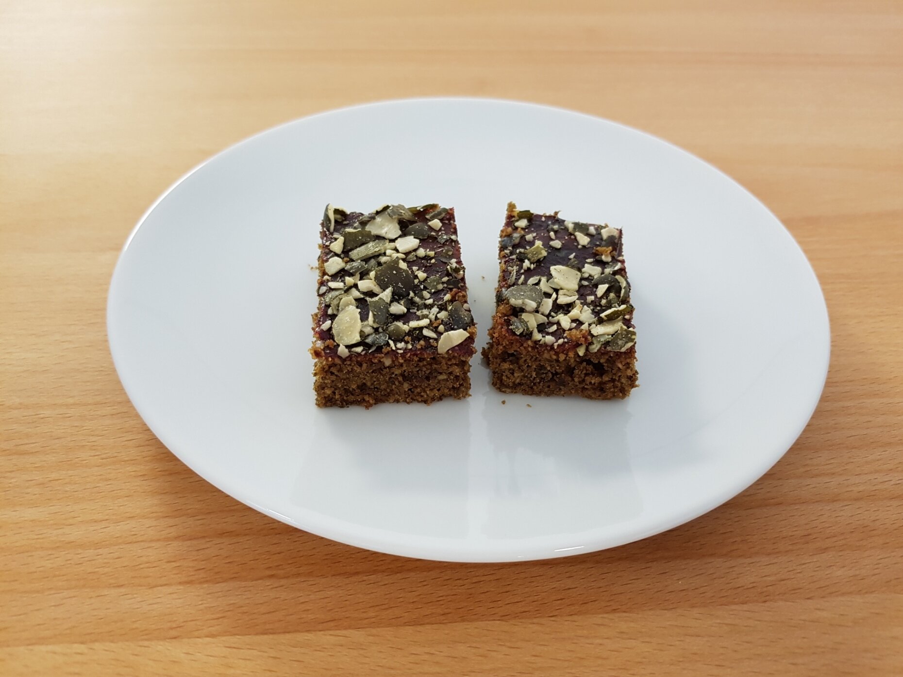 Kürbiskernkuchen
