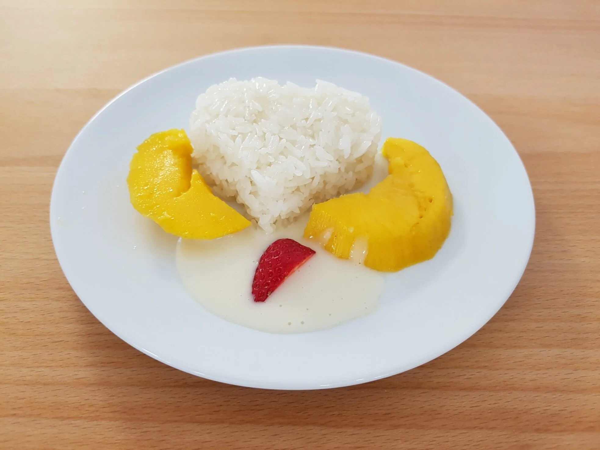 Sticky Rice mit Früchten