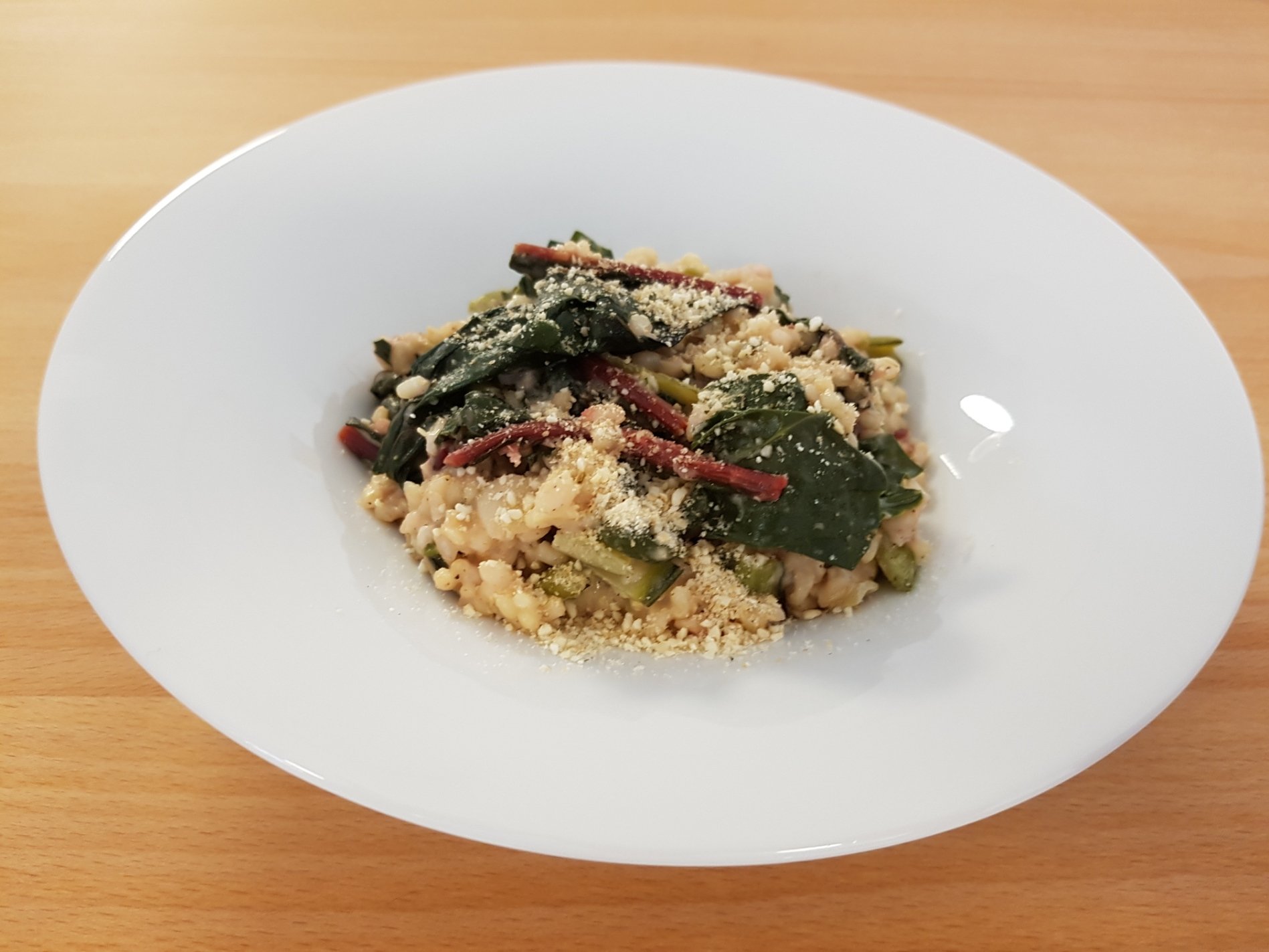 Mangold-Cranberry-Risotto