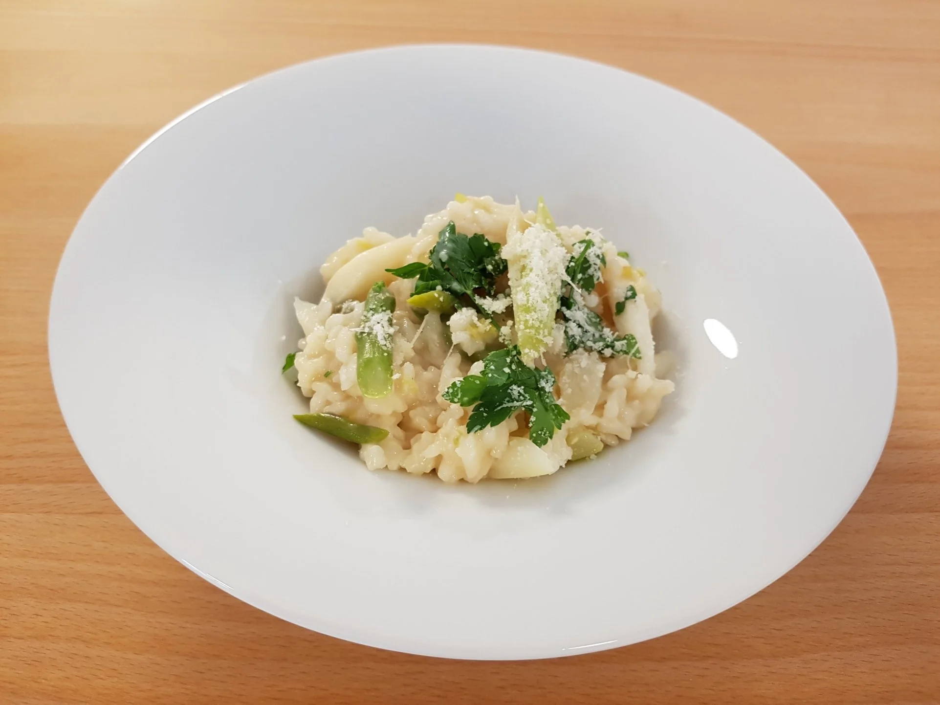 Spargelrisotto