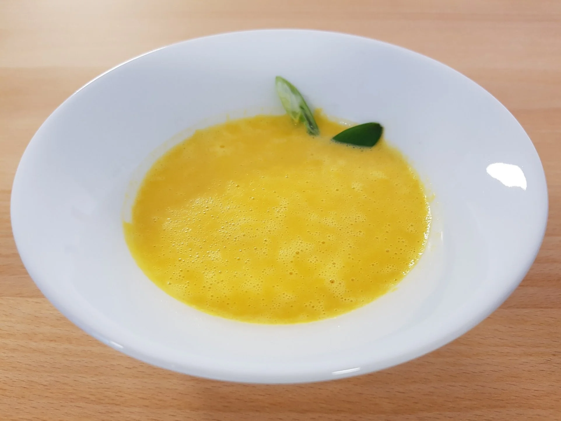 Karottensuppe mit Ingwer