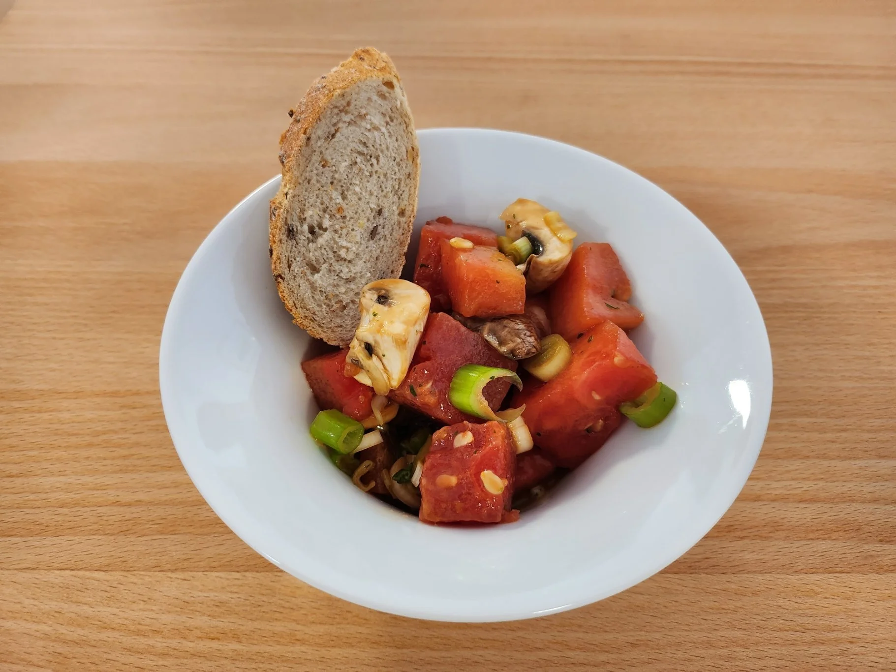 Würziger Melonensalat