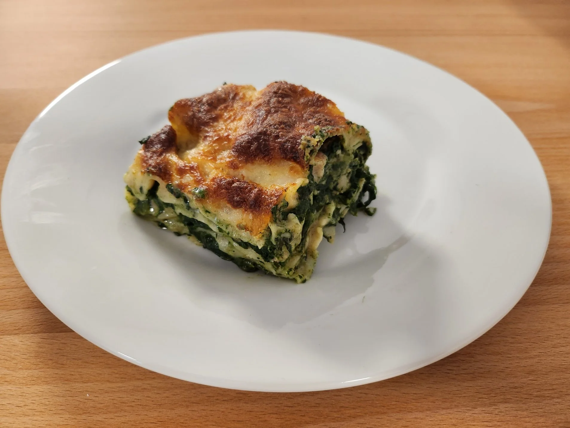 Spinat-Lasagne