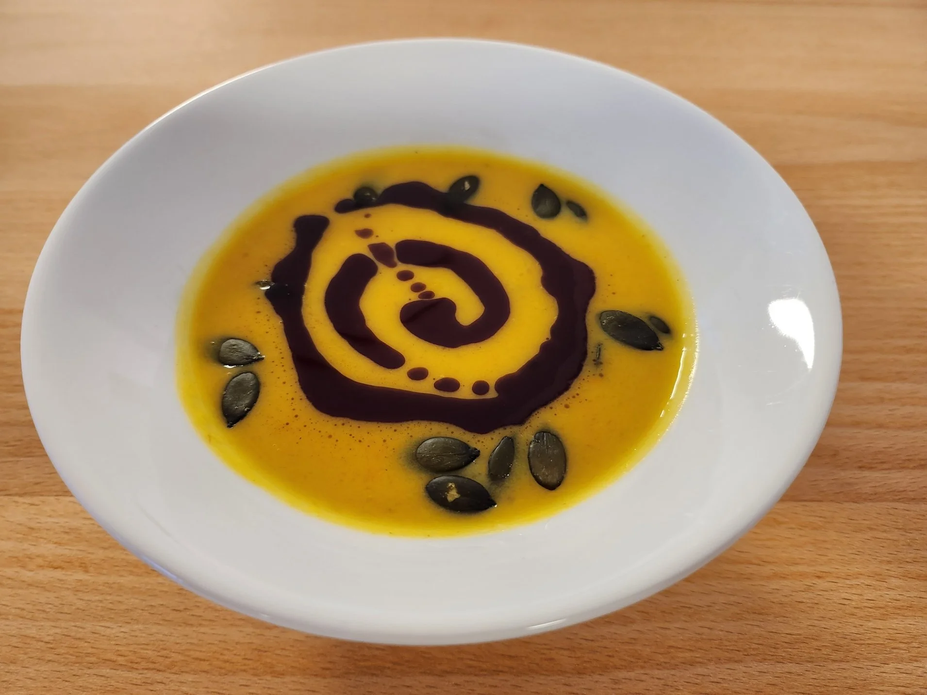 Kürbiscremesuppe
