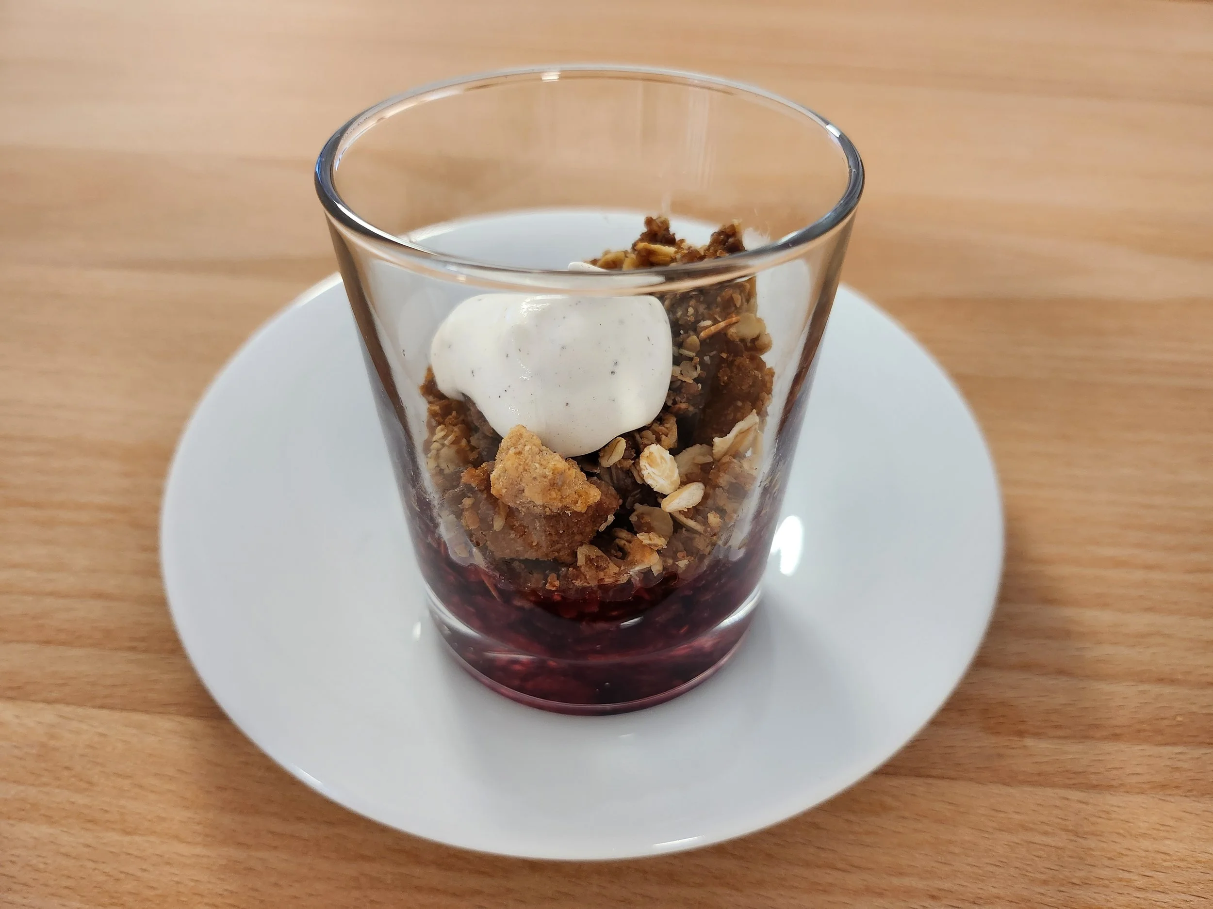 Beeren-Crumble