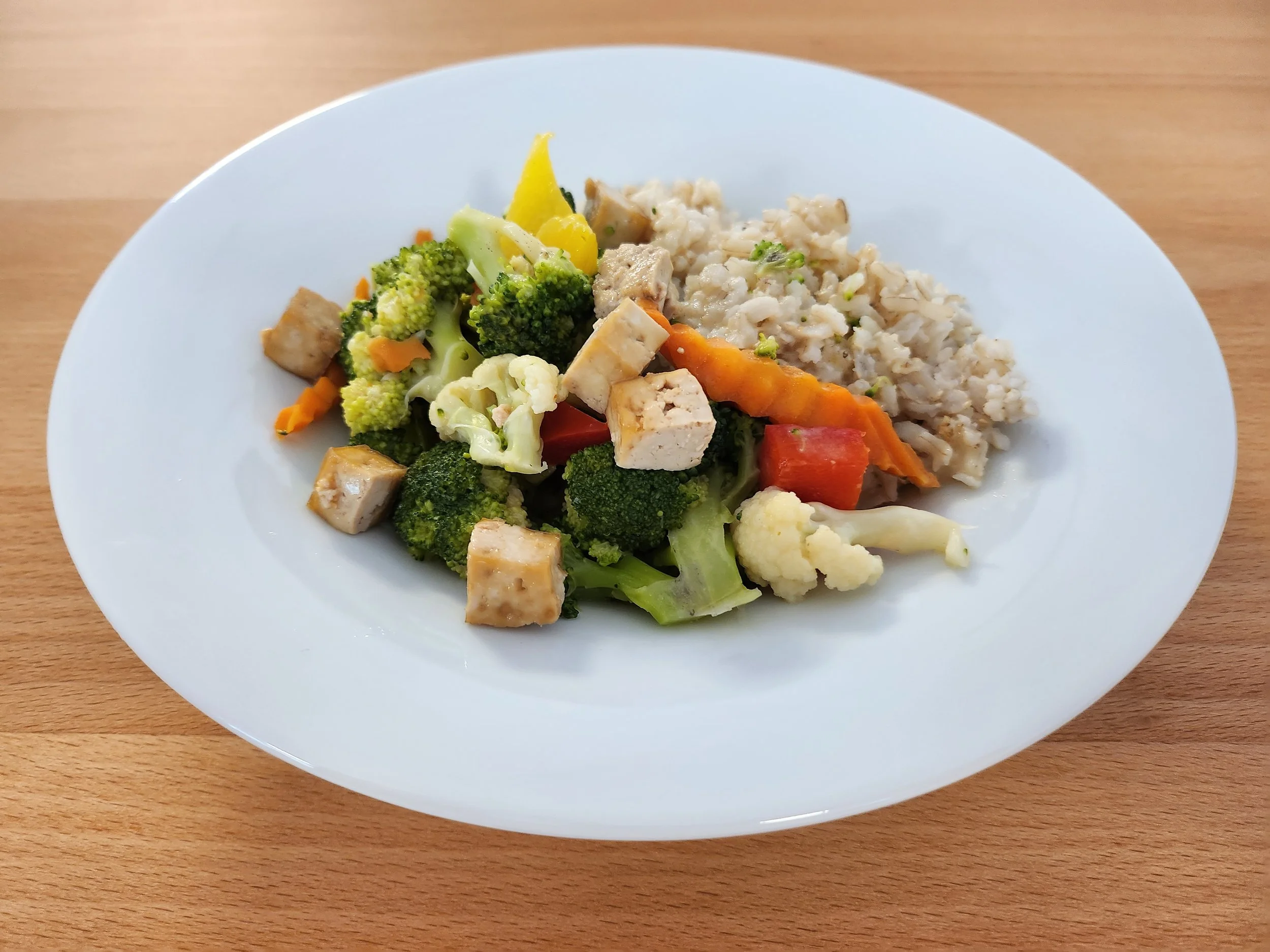 Panäng Curry mit Naturreis