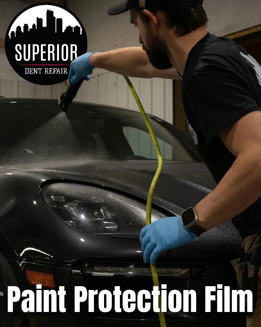 We are now publicly offering mobile Paint Protection Film (PPF) services! 
If you are looking to protect the paint on your vehicle, PPF is the way to go. It is a clear film that covers and protects the exterior paintwork on your vehicle from rock chi