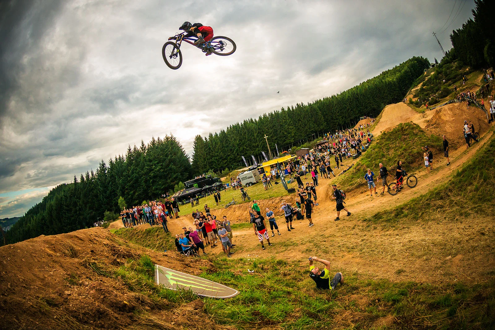 Biggest Jump On A Mountain Bike Shop 