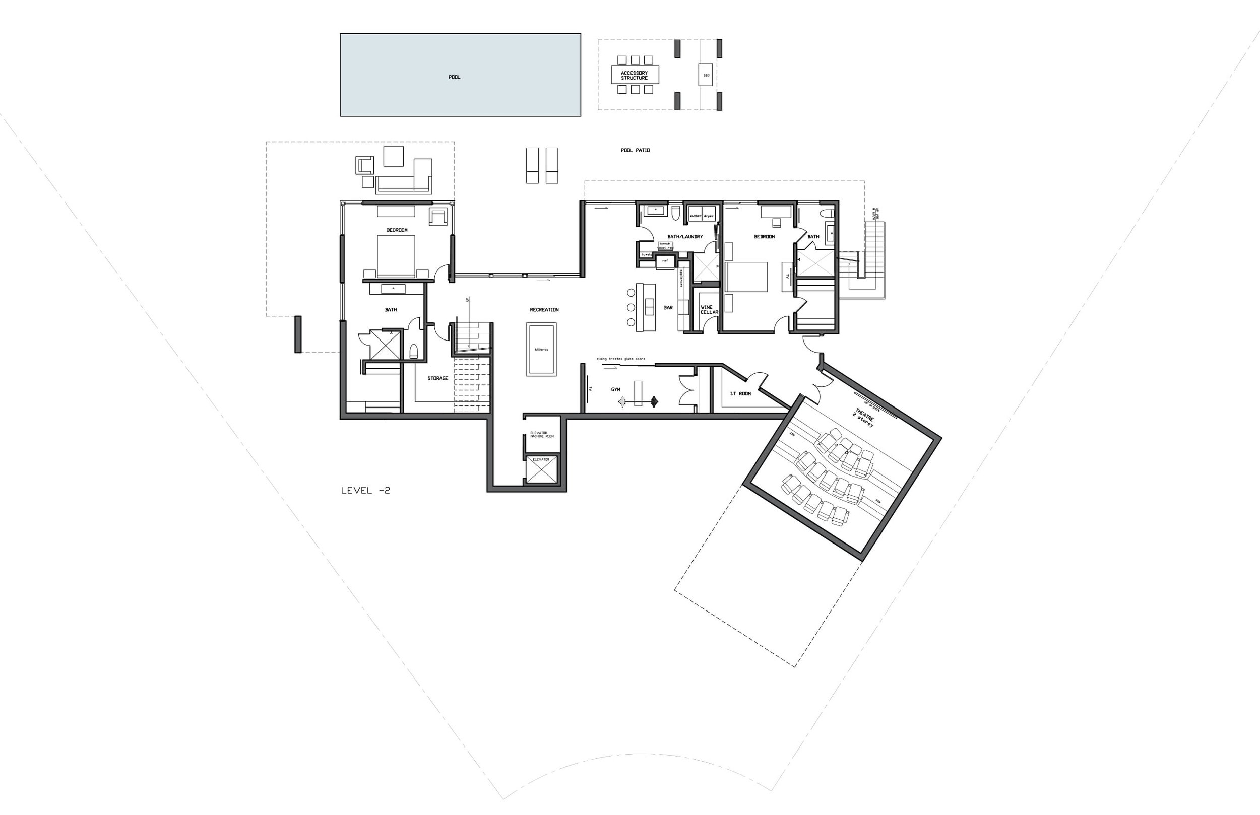 Level -2 plan