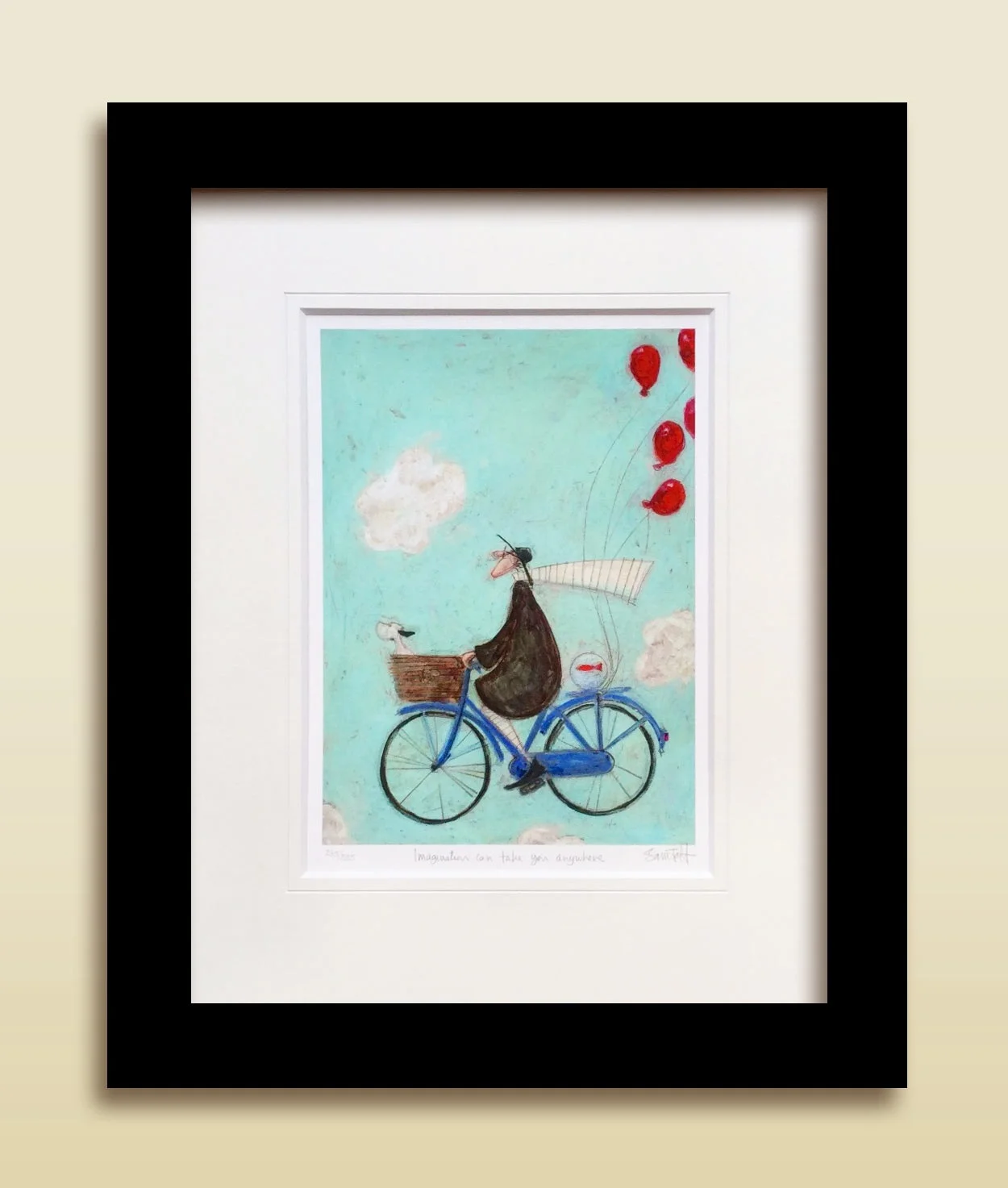 ‘ Imagination can take you anywhere ’ by Sam Toft