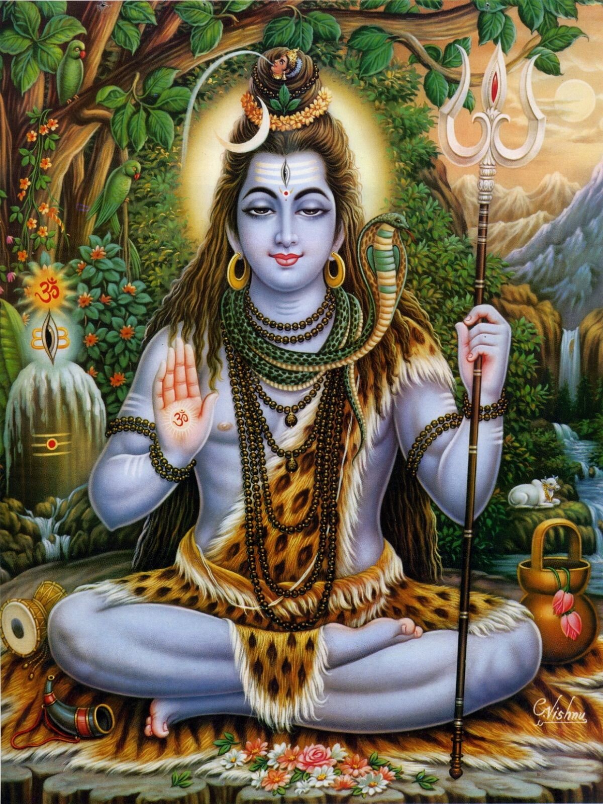 Mahadev, shiva, god, sulam, shivan, HD phone wallpaper | Peakpx