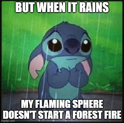When It Rains....