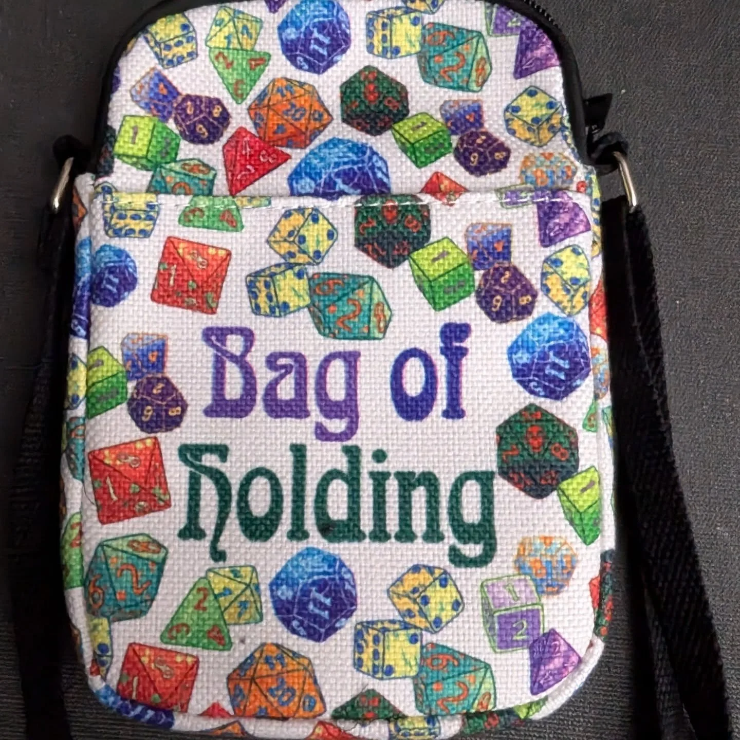 New purse, perfect theme for me... #allthedice #newpurse