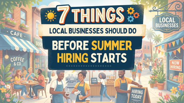 7 Things Local Businesses Should Do Before Summer Hiring Starts