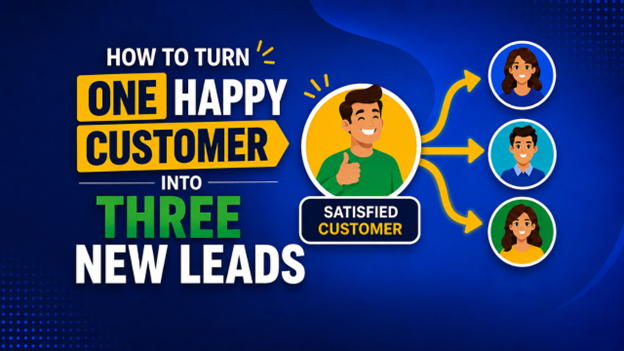 How to Turn One Happy Customer Into Three New Leads