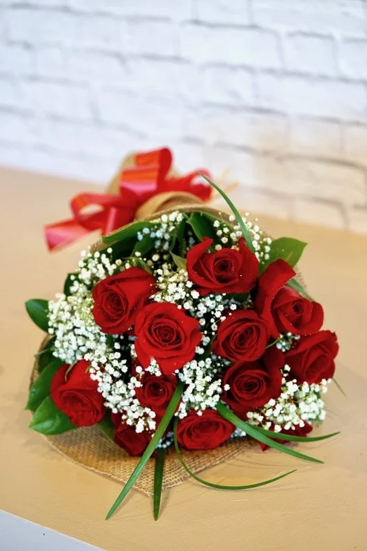 Wrapped Roses