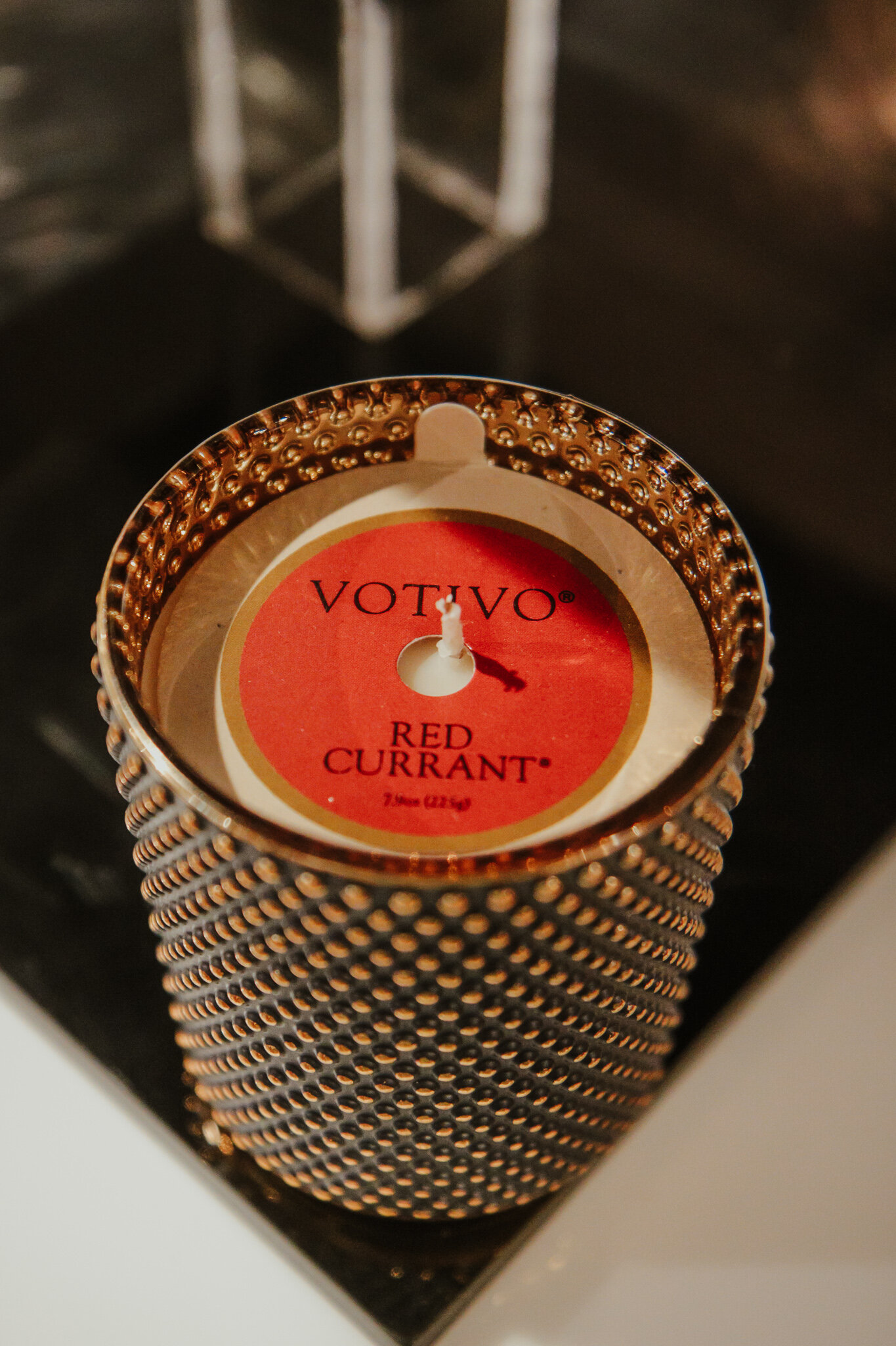 Votivo Gold Dot Candle