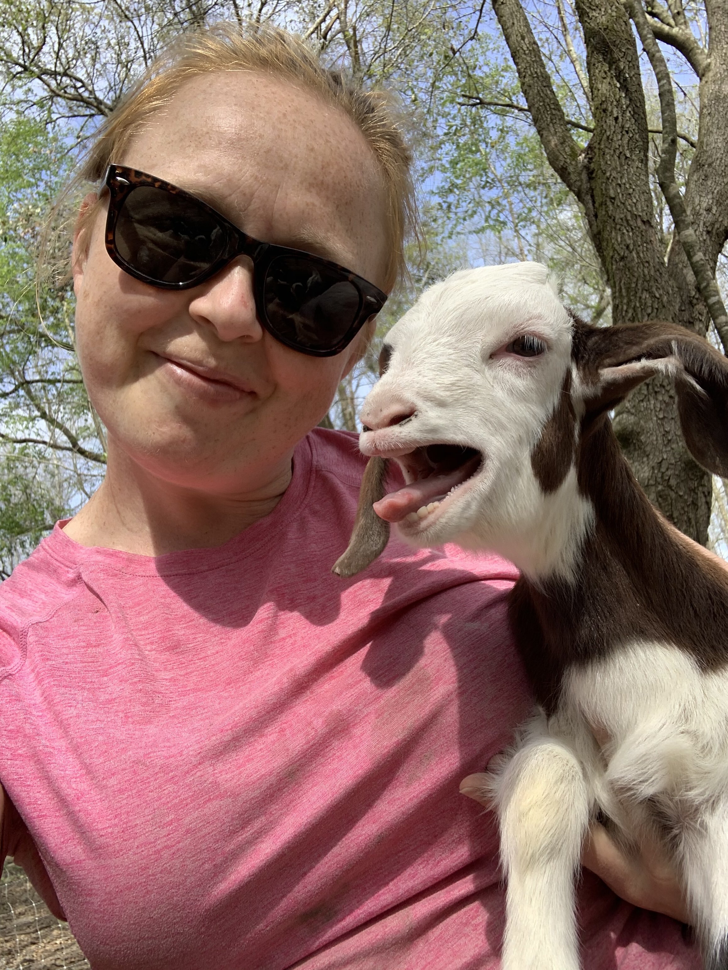 Kate and baby Josephine goat.jpg