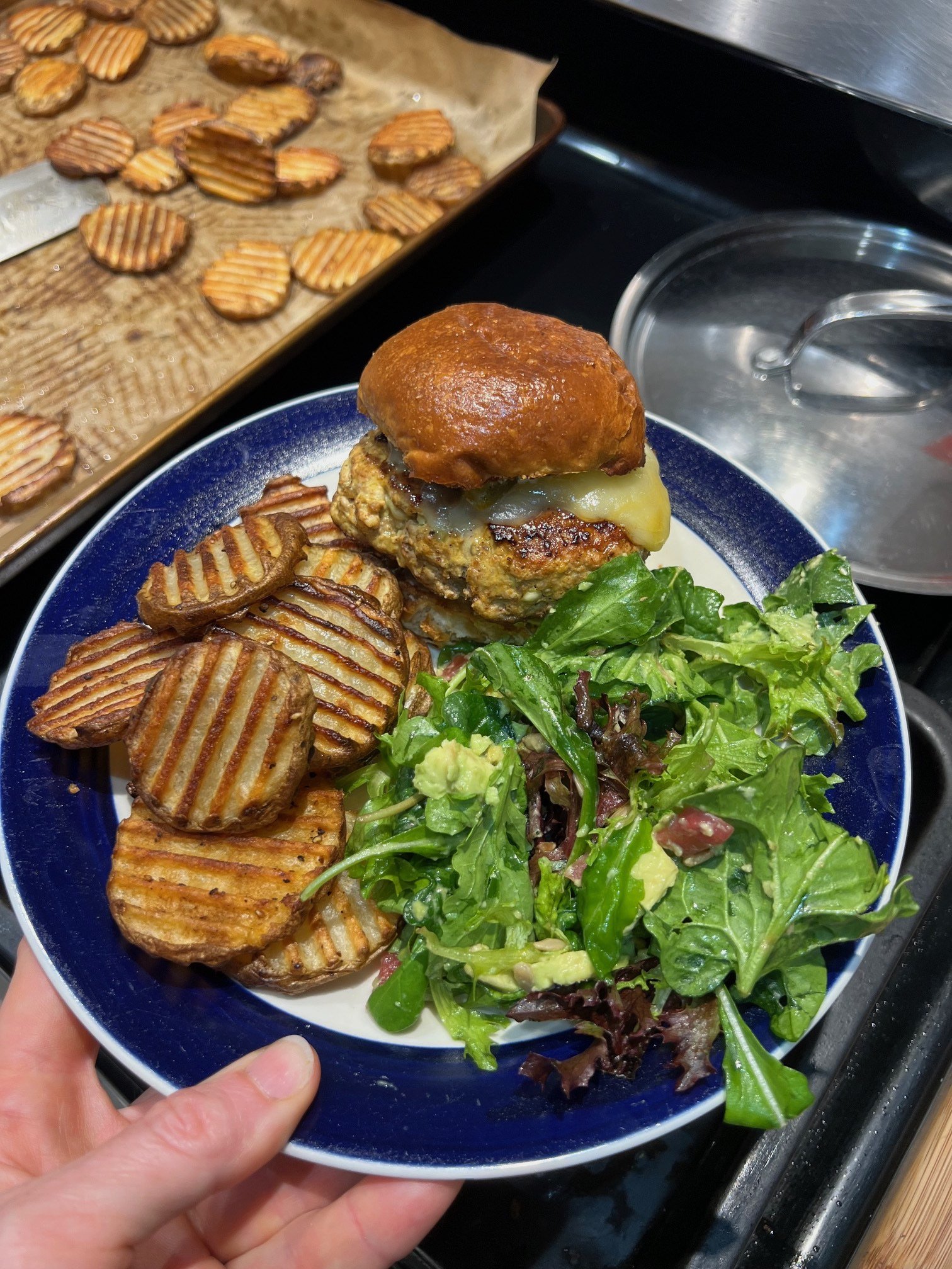 Buffalo Chicken Burgers &amp; Patty Melts, Duck &amp; Sweet Potato Curry, Miso Scallion Trout, Crispy Tofu &amp; Mushrooms, Sweet Potato Pancakes &amp; More!