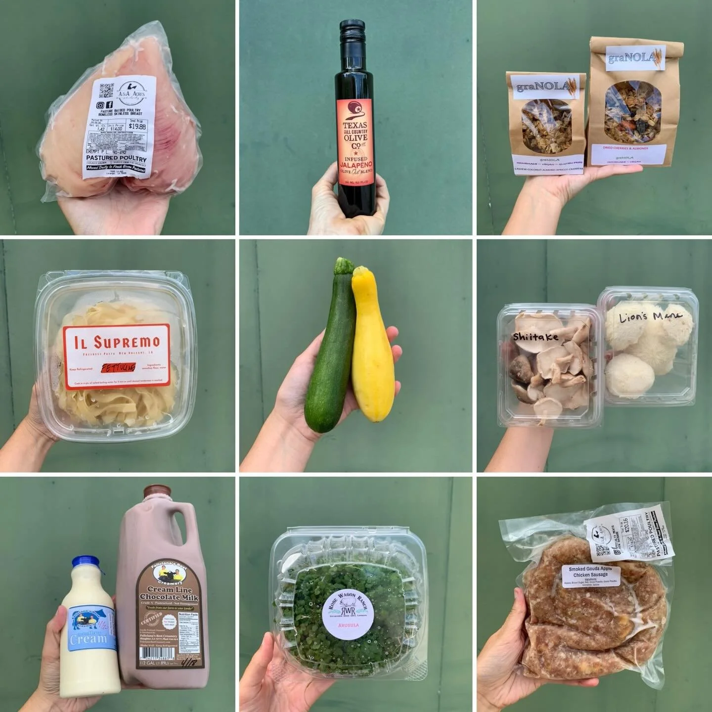 Zucchini and squash in the house this week and bringing some variety to the produce lineup!

Plus @aaacres started processing their first flock of 2026 pastured chickens and we&rsquo;ve got whole birds, Gouda and apple sausage and lots of cuts.

GraN