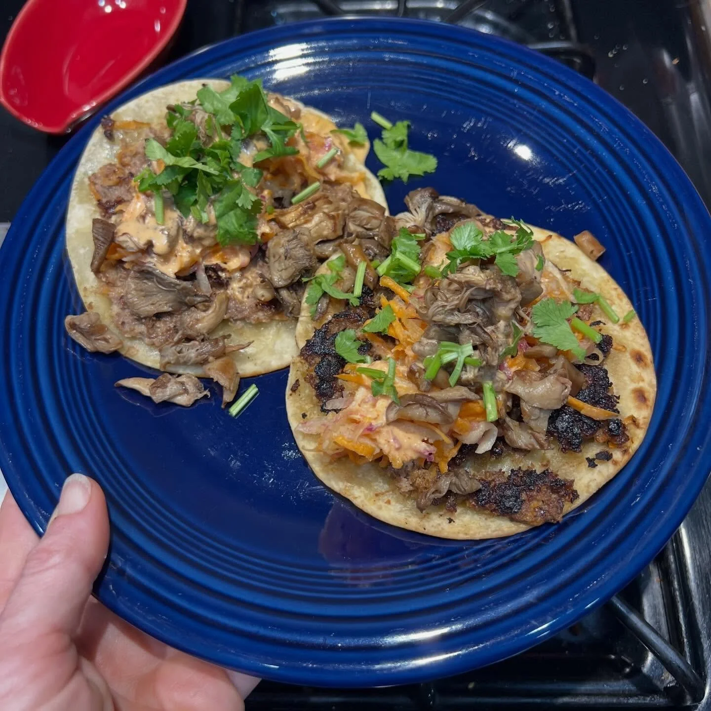 So much good food at our house lately, here&rsquo;s an overdue round up of what we&rsquo;ve been making with what&rsquo;s in season! 😍

1., 2. &amp; 3. Smashed Egg Roll Tacos with Ground Chicken. There are some absolute hits in this round up, but th