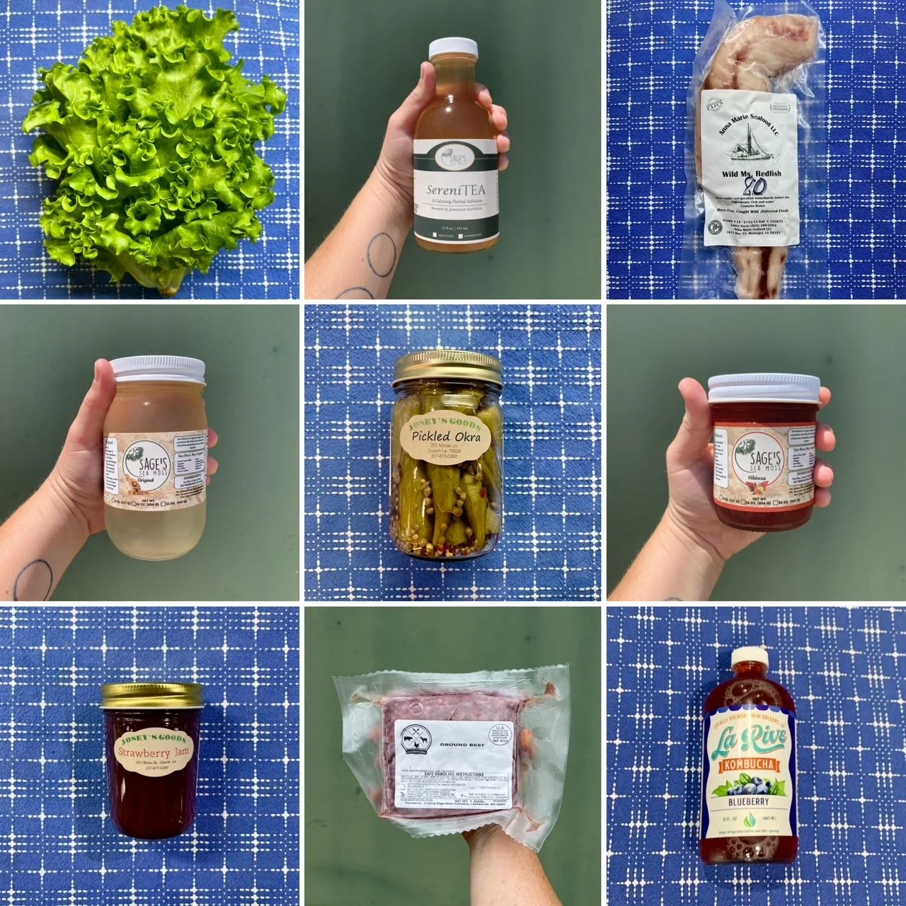 Head Lettuce, New Sea Moss Products, Plus Josey's Goods, Gingerbooch &amp; La Rive Restocks, Ground Beef, Tofu, Hummus, Dairy &amp; More! 