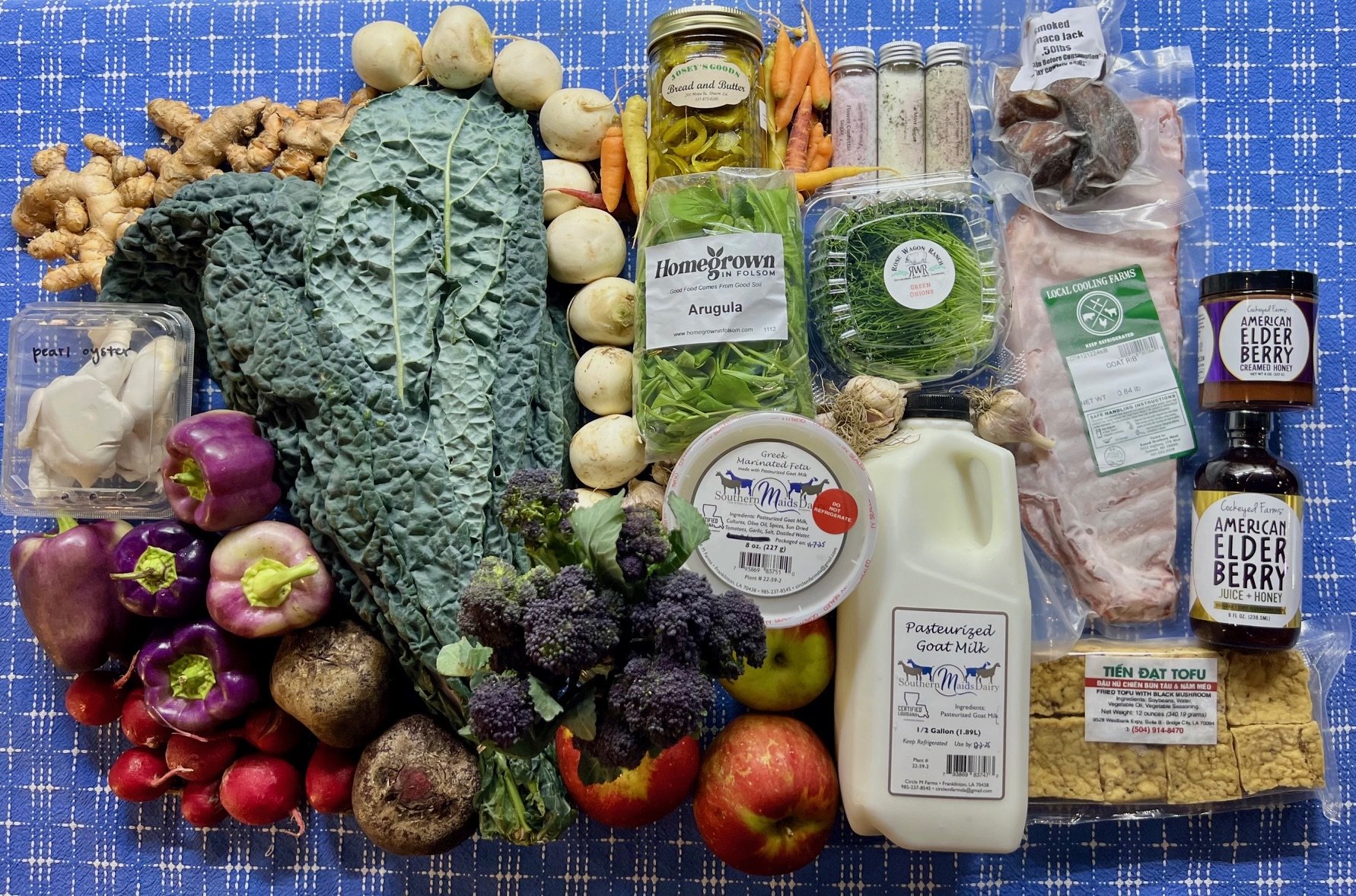 (Limited) Buttermilk Biscuits, Lots of Pastured Chicken &amp; Goat Meat, Tofu, Fall Produce, Coffee, Brioche Buns, Preserves &amp; More!