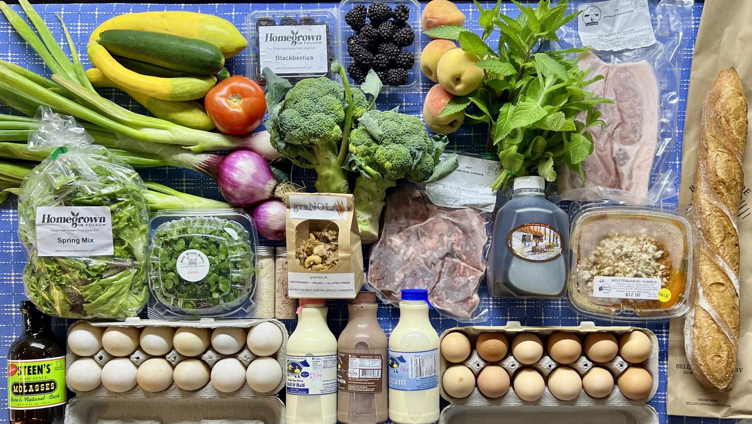 Maple Syrup is Back! Plus Blackberries &amp; Peaches, Broccoli &amp; Cauliflower, Ground Chicken, Sale Dairy, Eggs, Pasta, Hummus &amp; More!