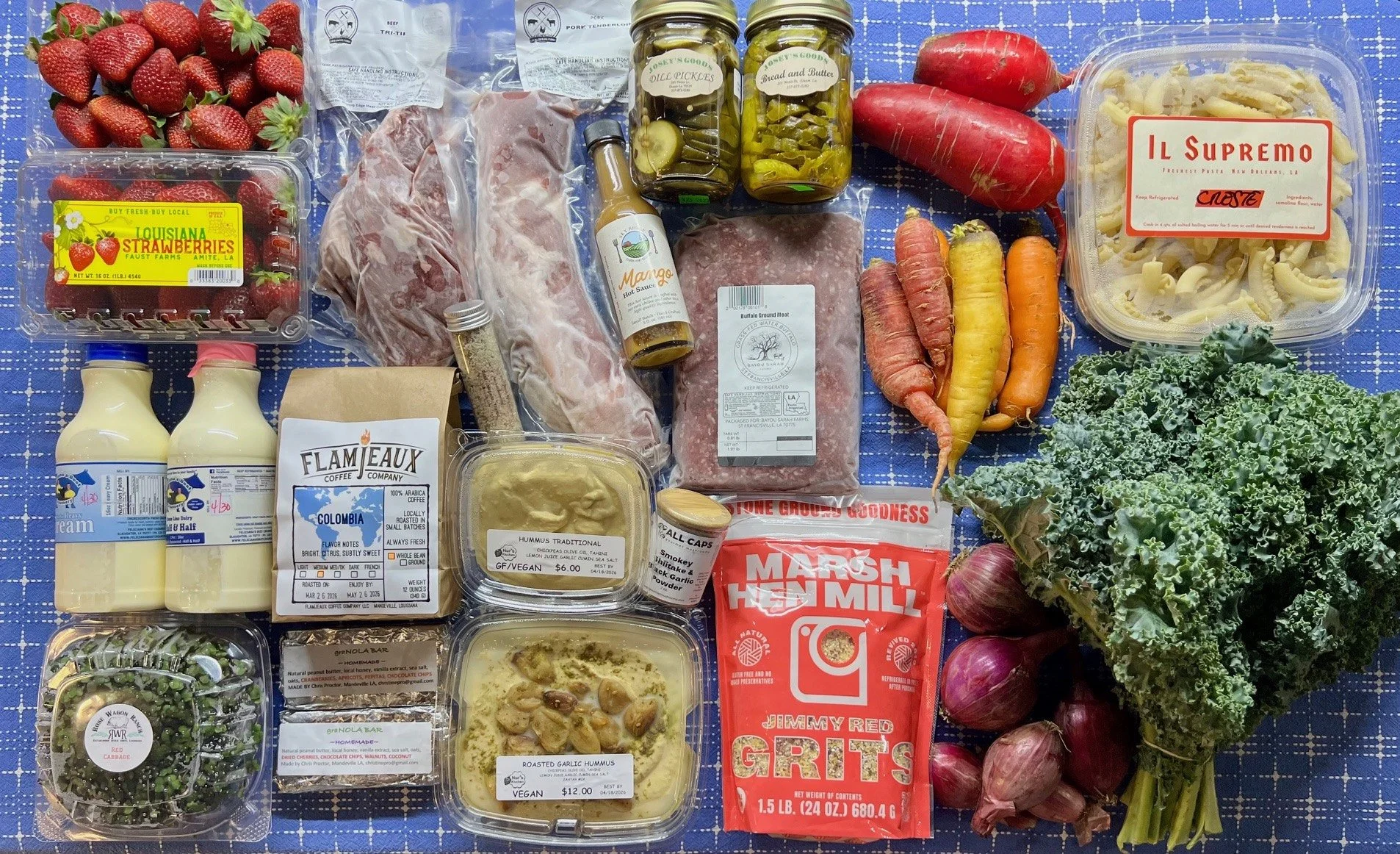 A Broken Fridge Won't Stop Us from Stocking All of Our Usual Local Groceries!