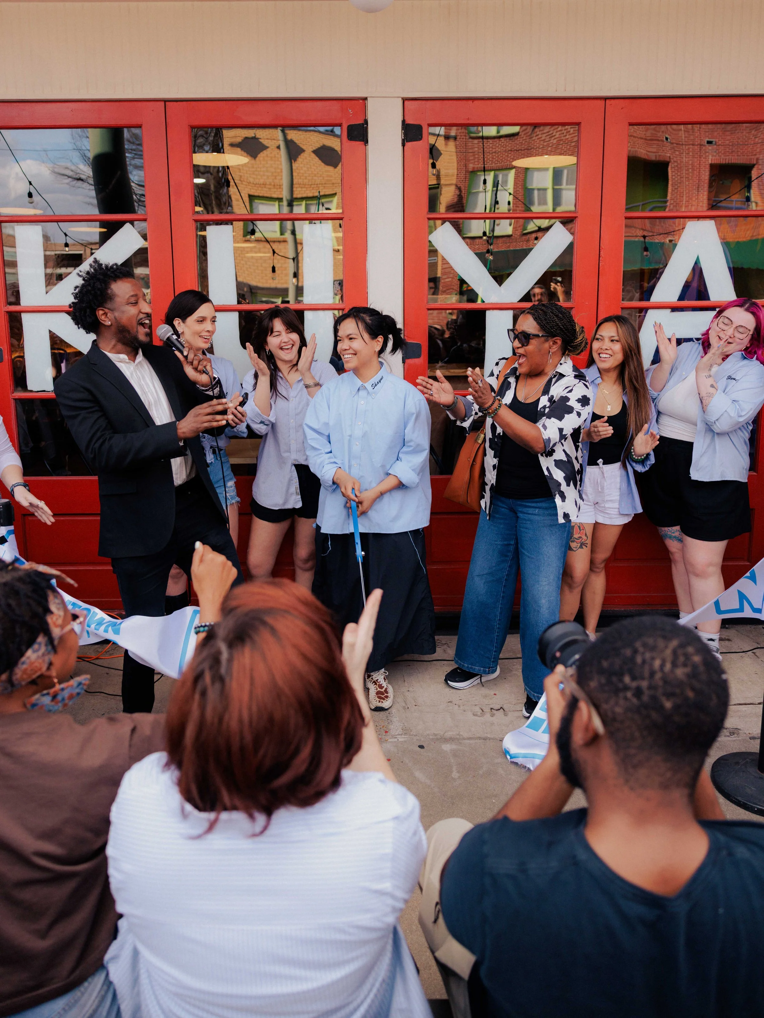 KUYA Ribbon Cutting - Event Photography