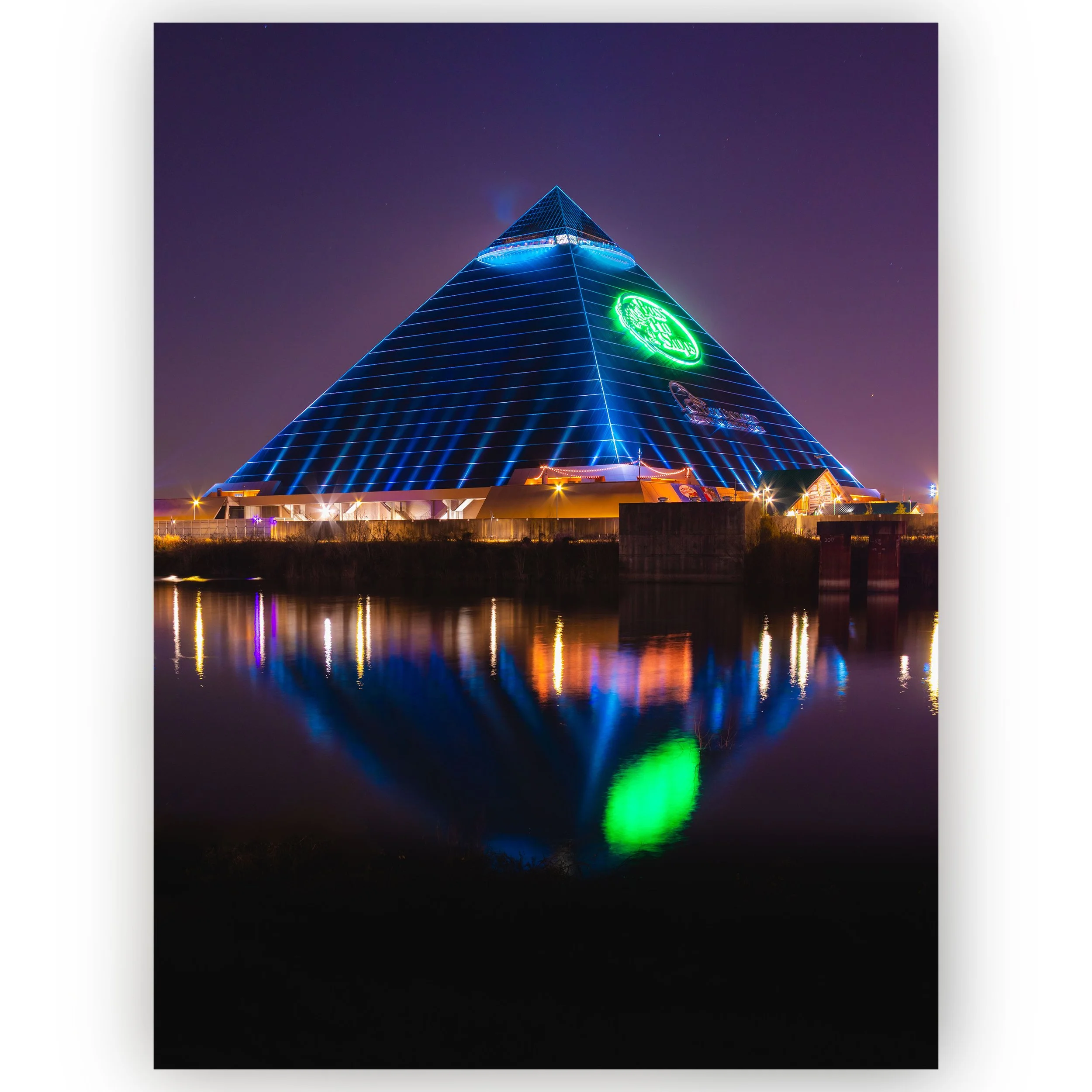 REFLECTIONS ON THE BASS PRO PYRAMID