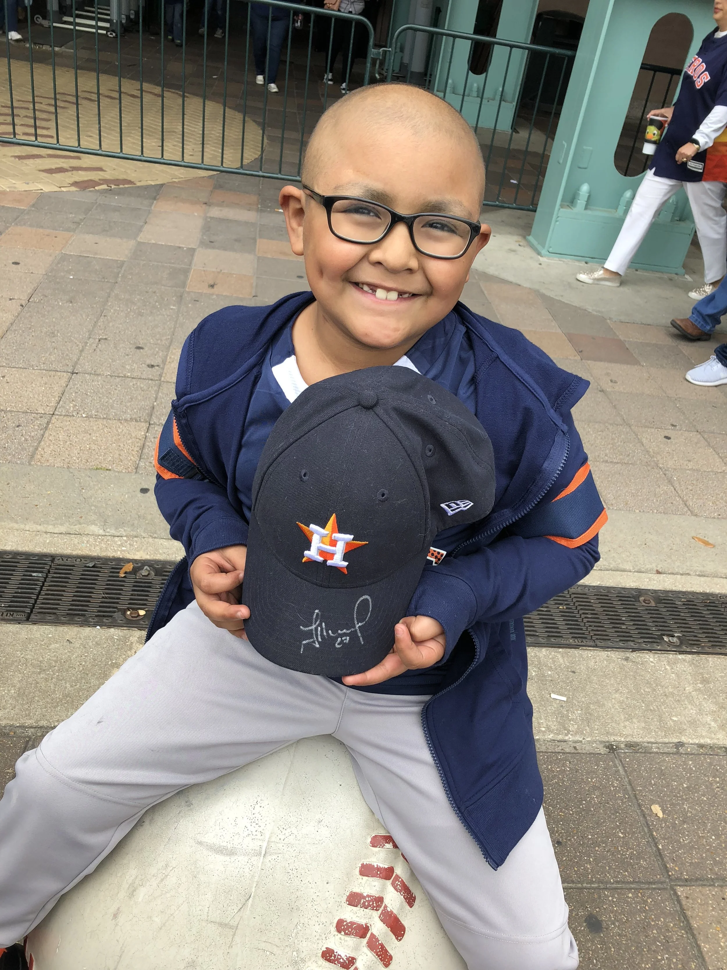 Second Baseman José Altuve is First with Jacob.