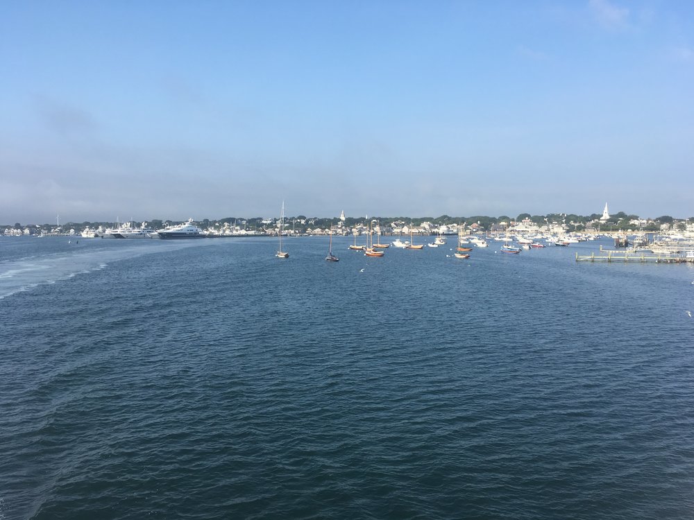 Nantucket as viewed from the ferry. 