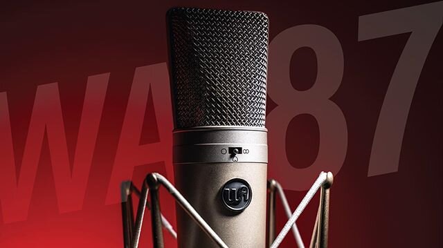 The WA87 may not be as good as a U87... but for less than 20% of the cost of a U87, it is a fantastic mic! #warmaudio #podcast #voiceover #recording #audiogear #audiohotline