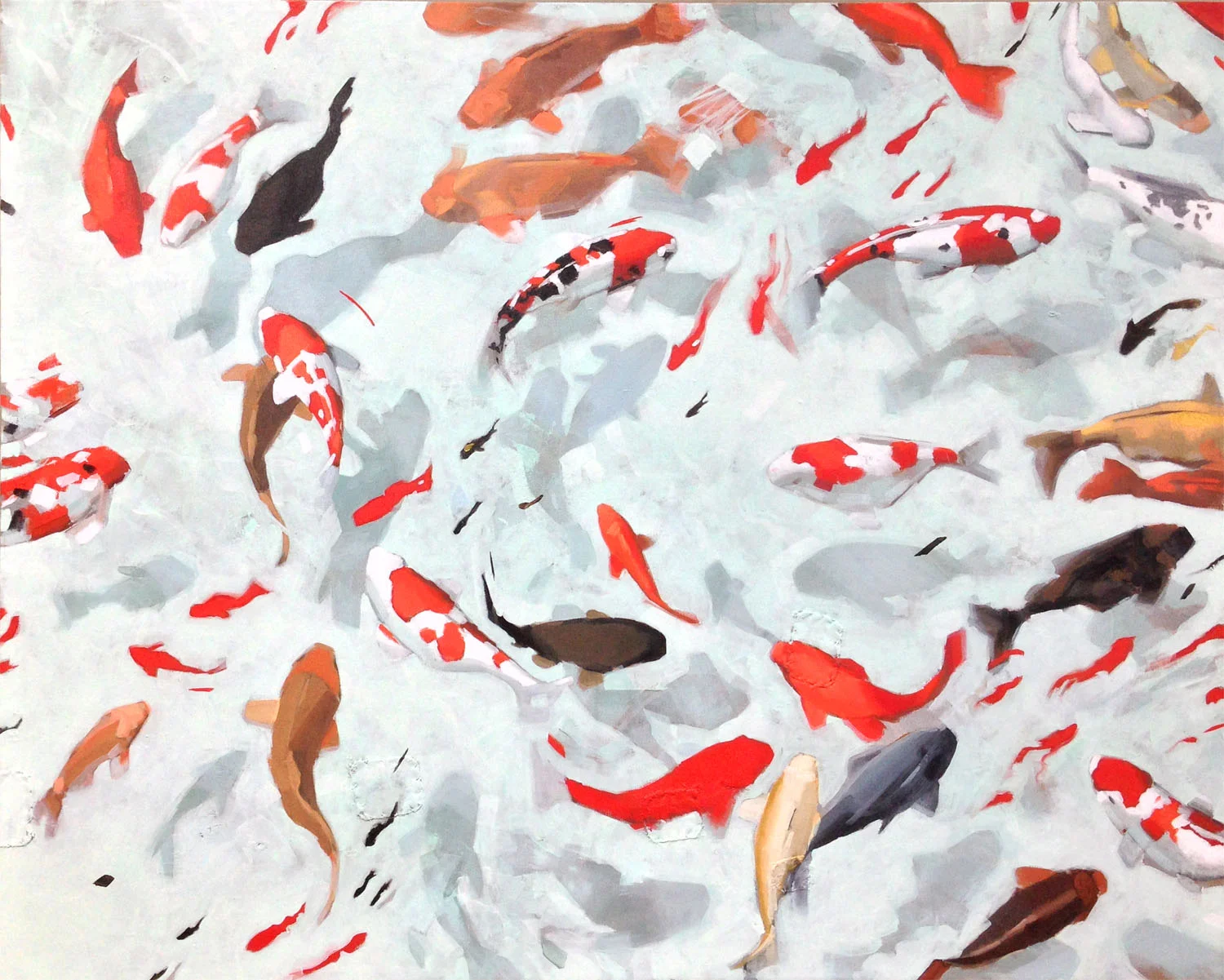From Koi series / Da série Carpas