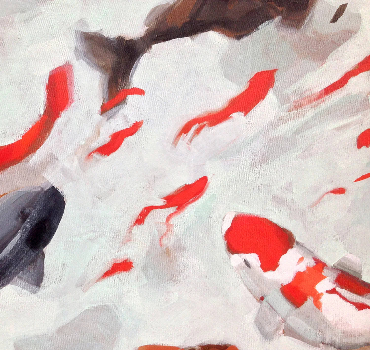 From Koi series - Detail / Da série Carpas - Detalhe