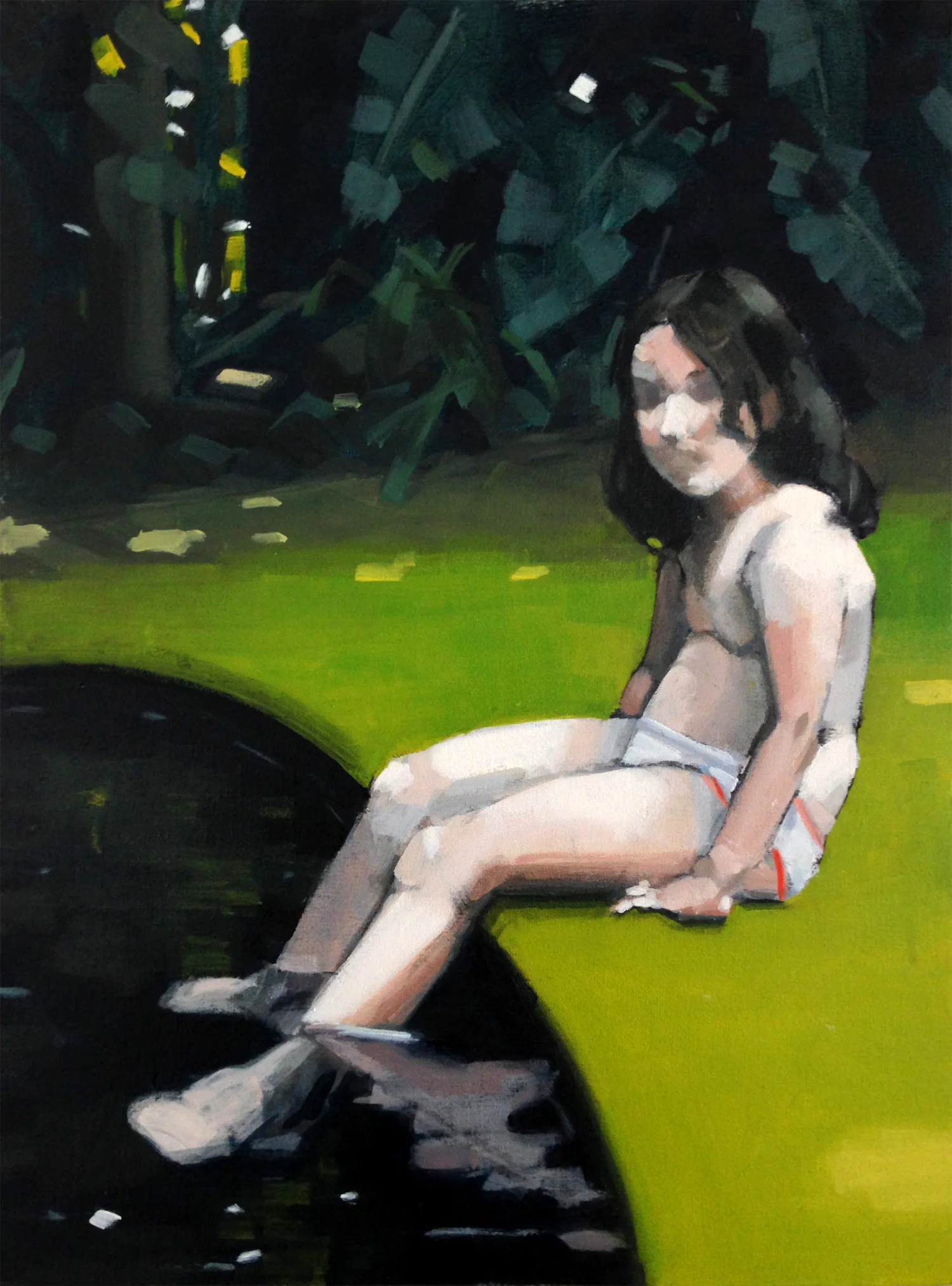 The girl / A menina