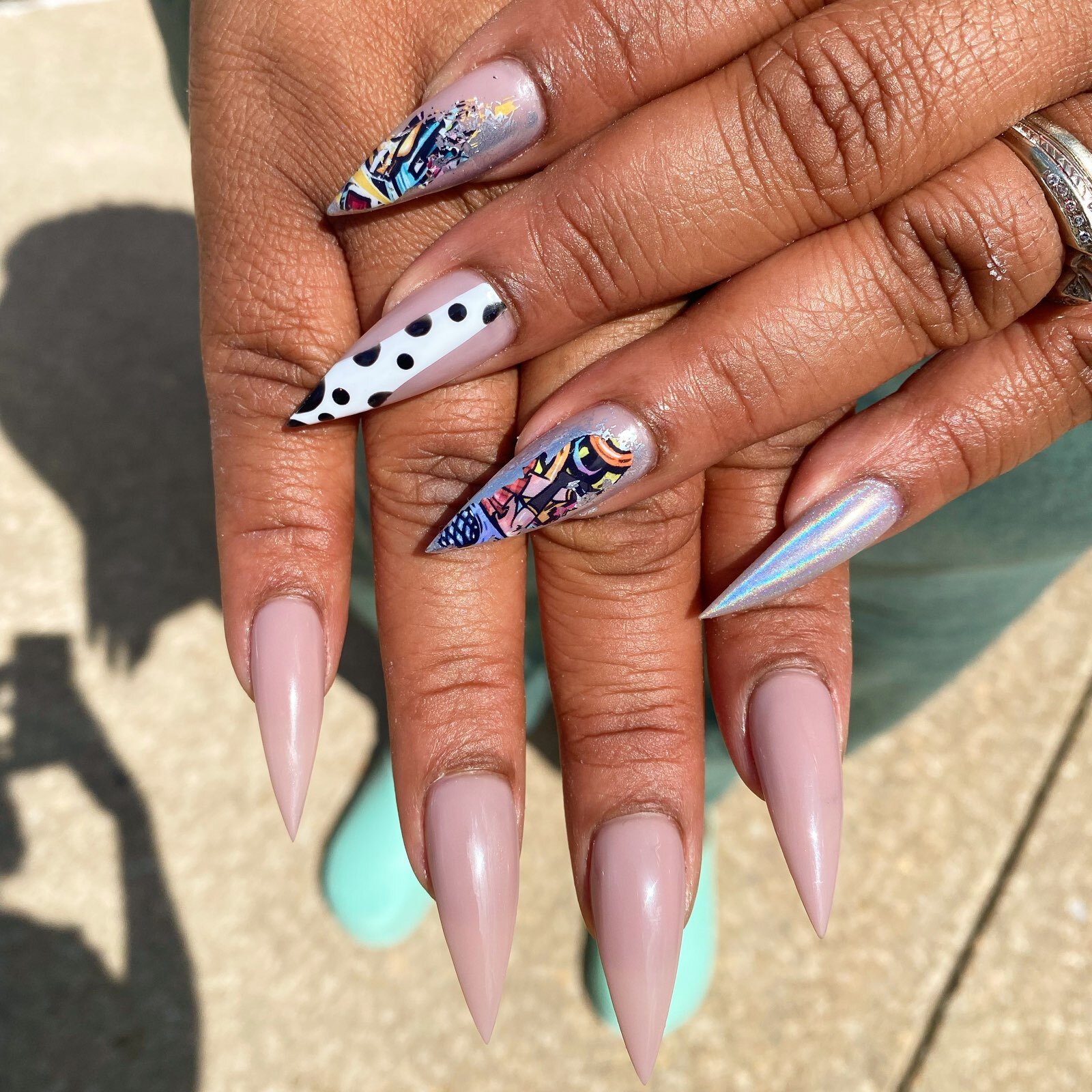Nails we love! All done at Selfish of course. —  Beauty Spa