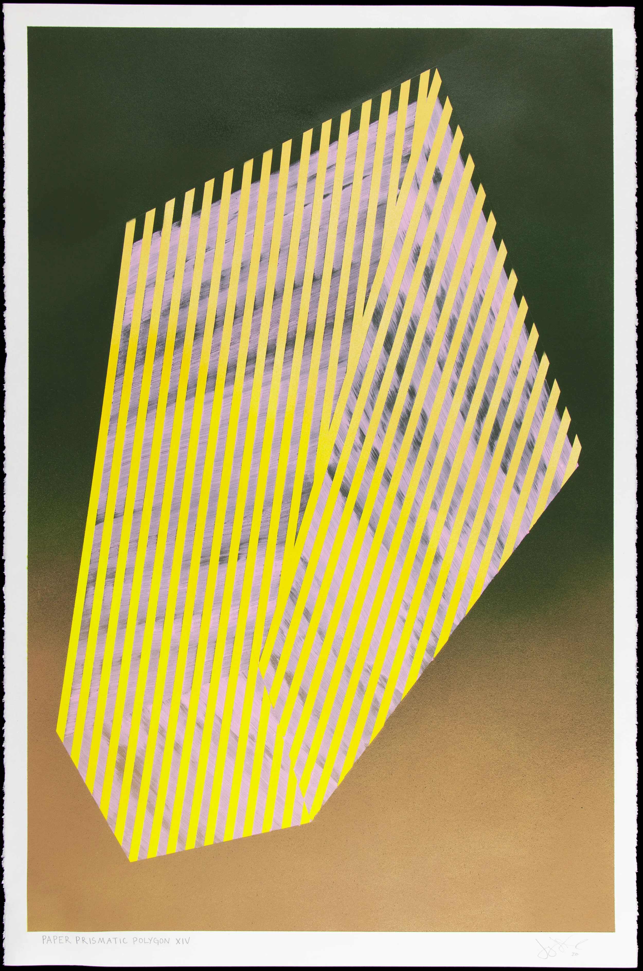 Paper Prismatic Polygon 14