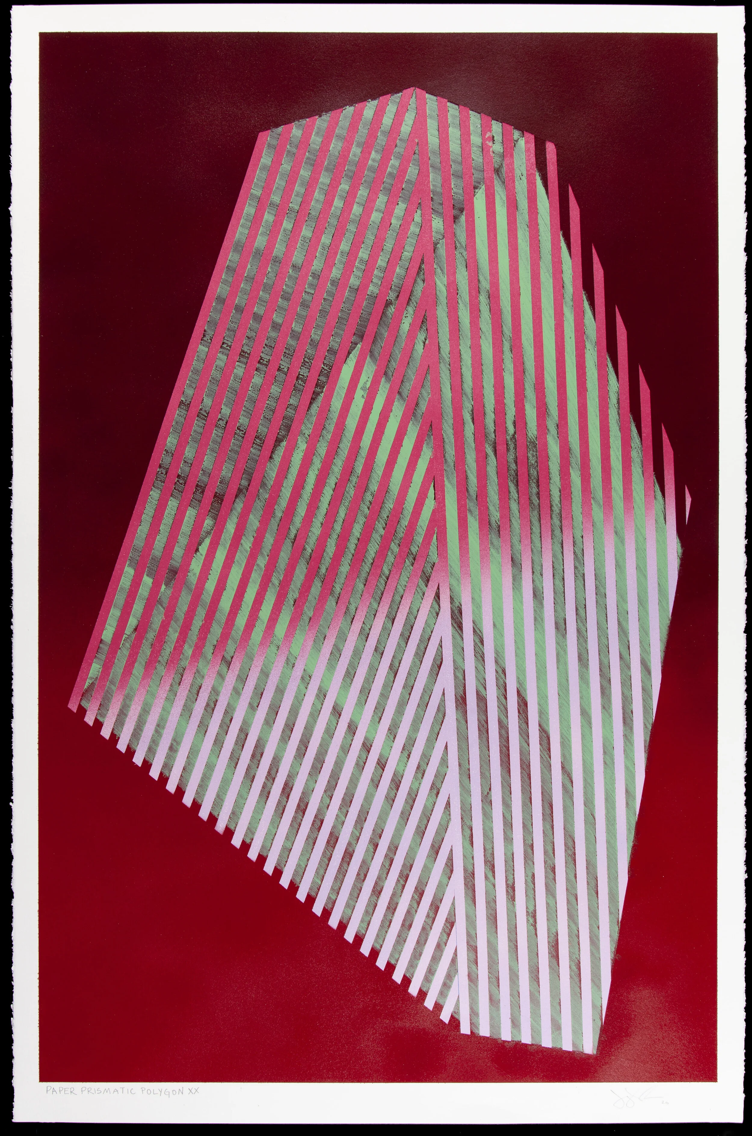 Paper Prismatic Polygon 20