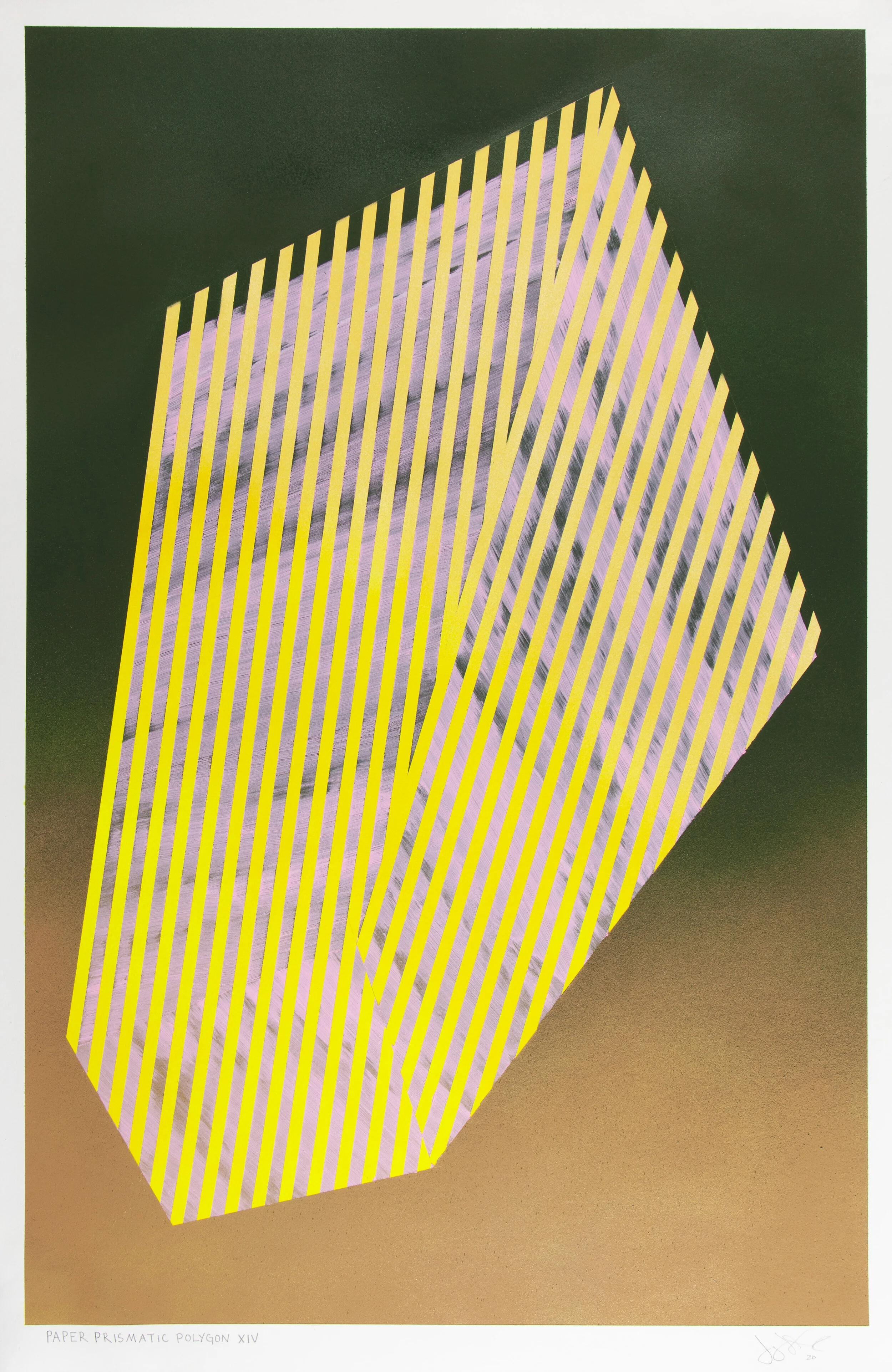 Paper Prismatic Polygon 14