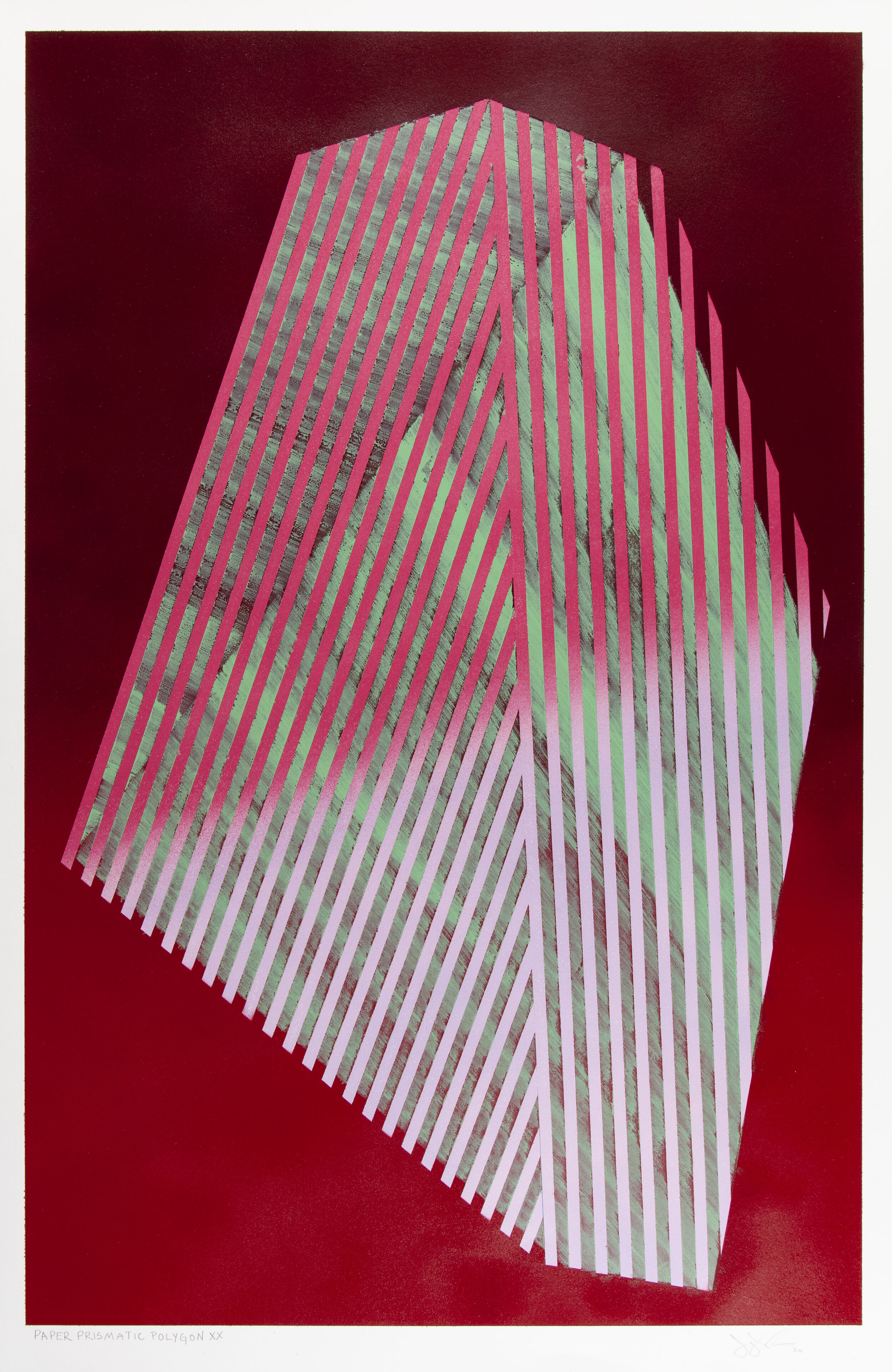 Paper Prismatic Polygon 20