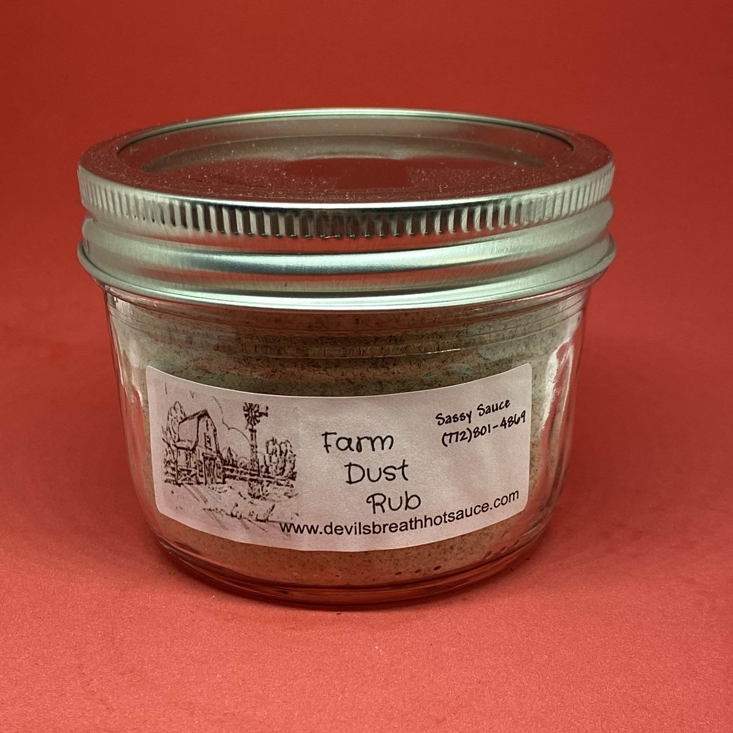 Farm Dust Rub — Steph's All Natural Sauces 2 Jams