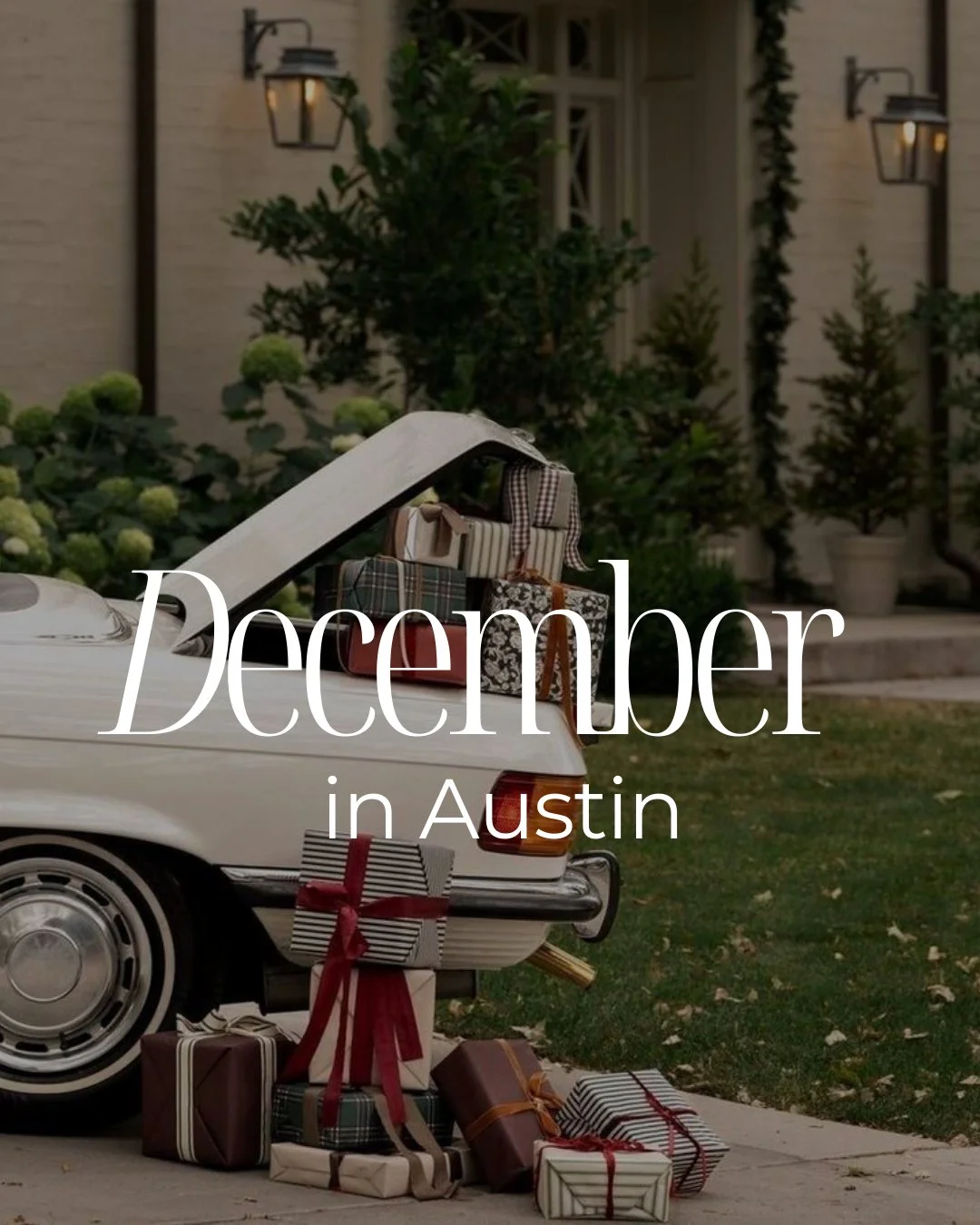 December in Austin | Curated

The city&rsquo;s dressed in twinkle lights and wrapped in nostalgia. This month is all about soaking in the season: candlelit performances at the theater, local finds at a festive bazaar, or walking beneath a canopy of l